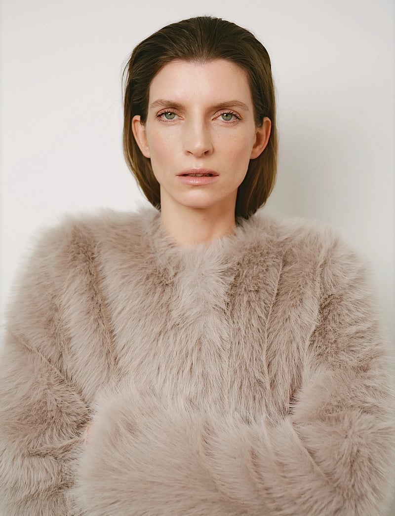 InWear - ZAZIAHIW JACKET - fuskpäls - clay - 0