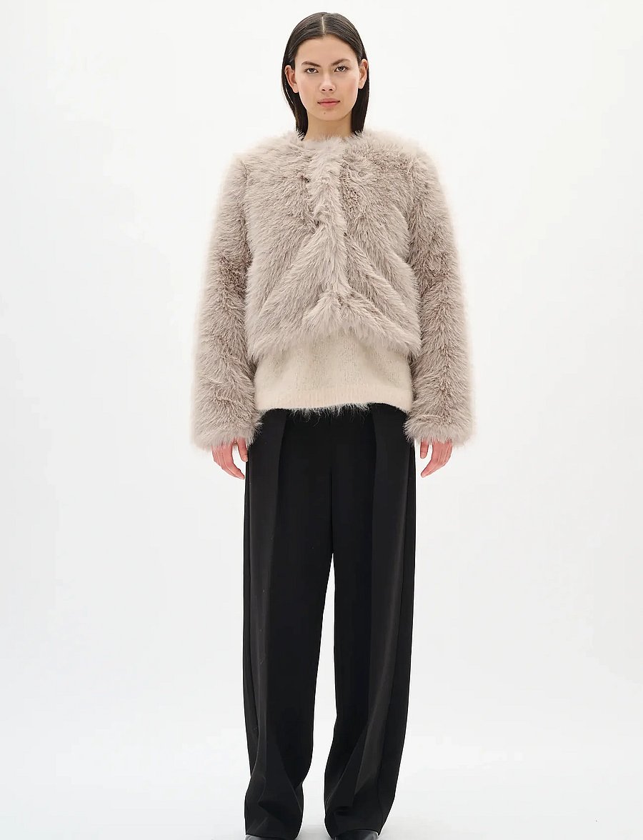InWear - ZAZIAHIW JACKET - kunstkarusnahk - clay - 3