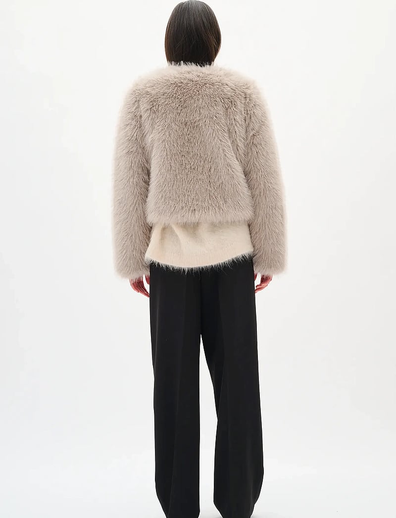 InWear - ZAZIAHIW JACKET - fuskpäls - clay - 4