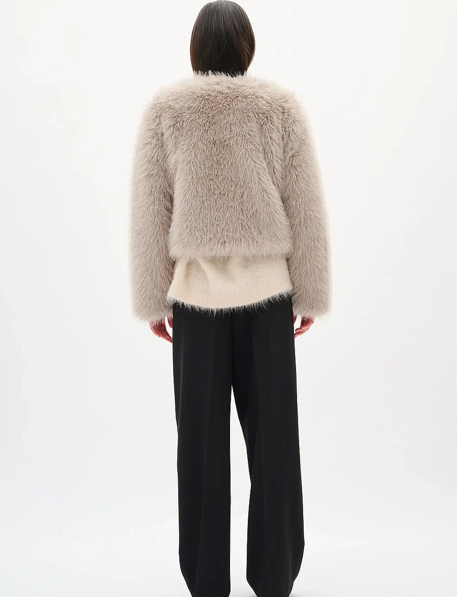 InWear - ZAZIAHIW JACKET - kunstkarusnahk - clay - 4