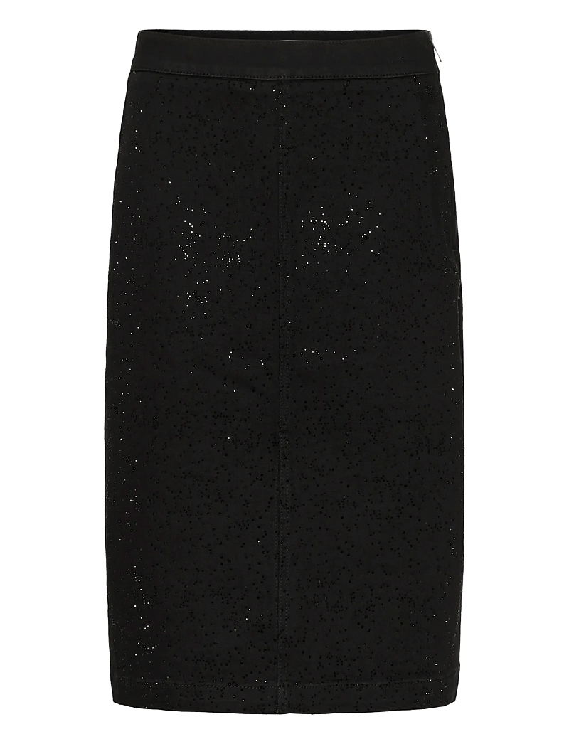InWear - AALIAIW PENCIL SKIRT - pennkjolar - black shattered stones - 1
