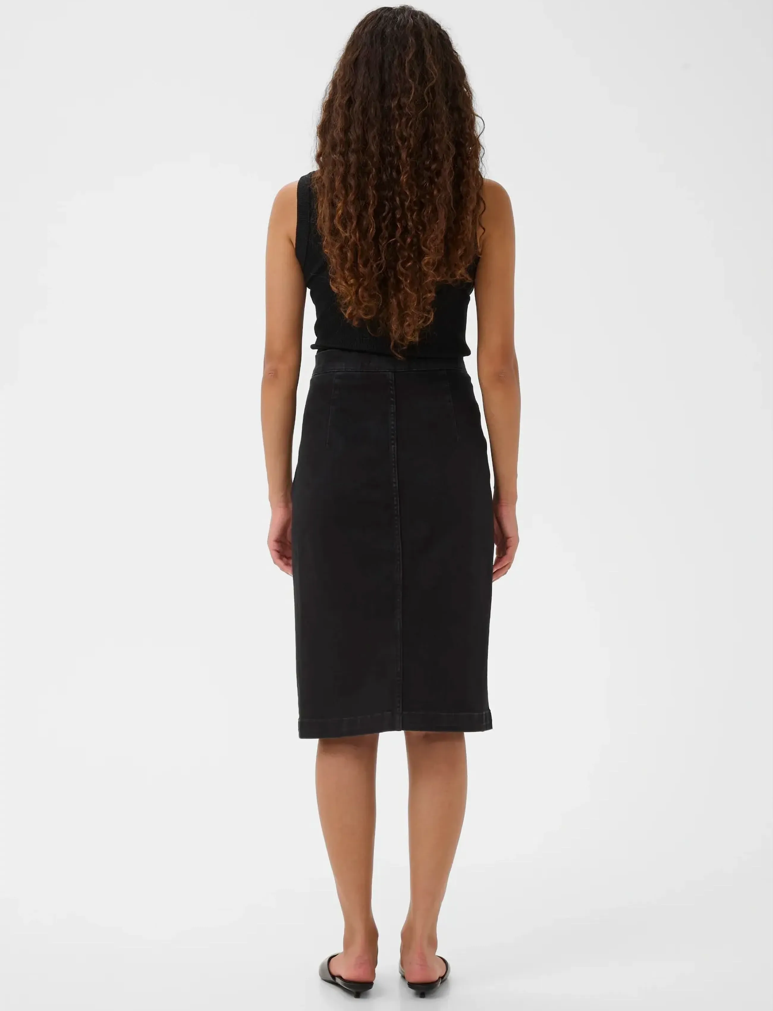 InWear - AALIAIW PENCIL SKIRT - bleistiftröcke - black shattered stones - 4