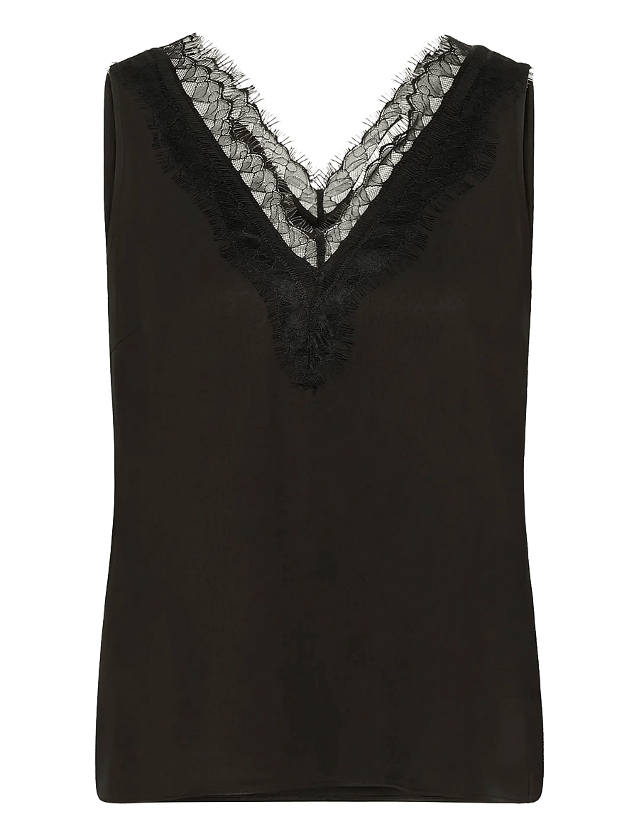 InWear - DANICAIW TOP - blouses sans manches - black - 1