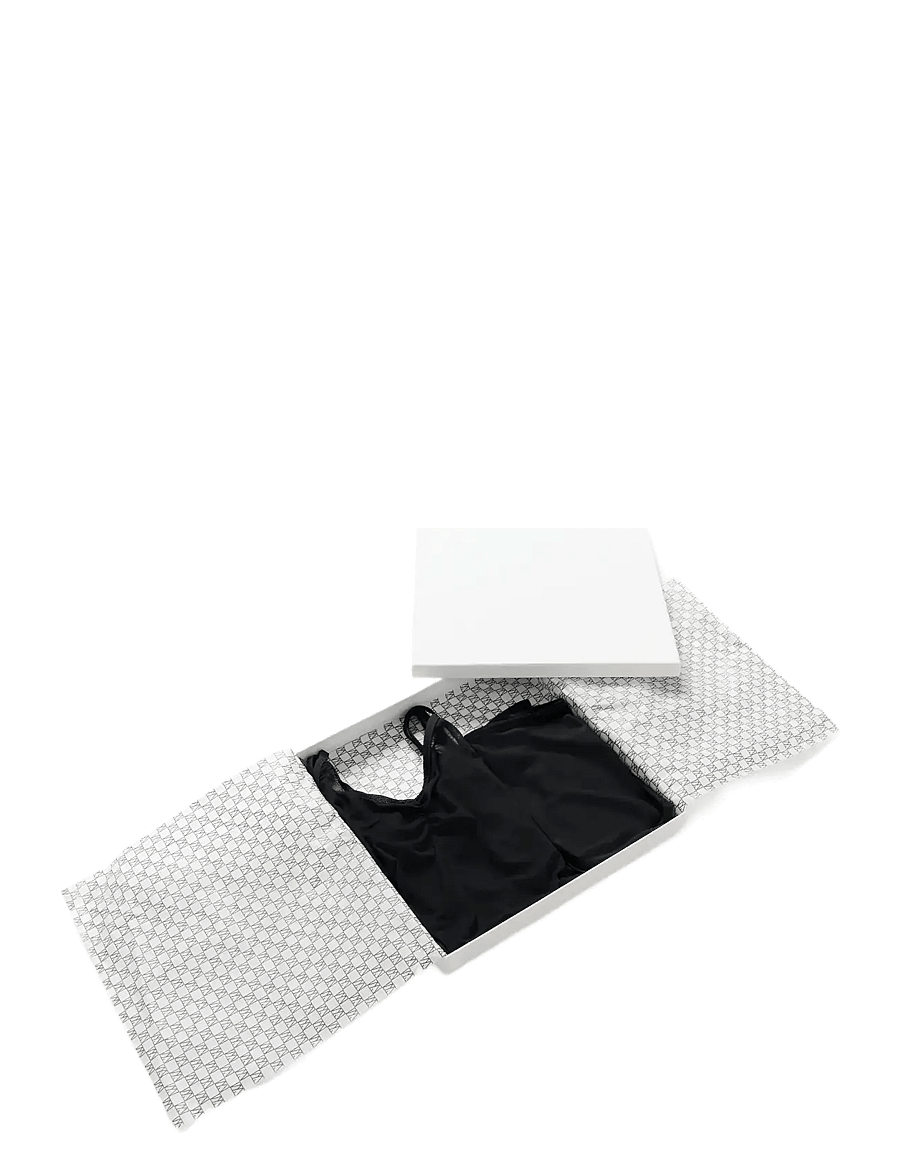 InWear - KAIAIW TOP AND BRIEF SET - mājas tops - black - 1