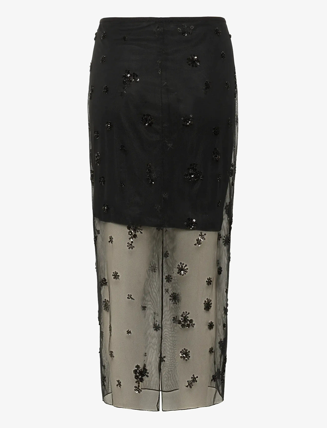 InWear - KUIIW SKIRT - maxikjolar - black - 2