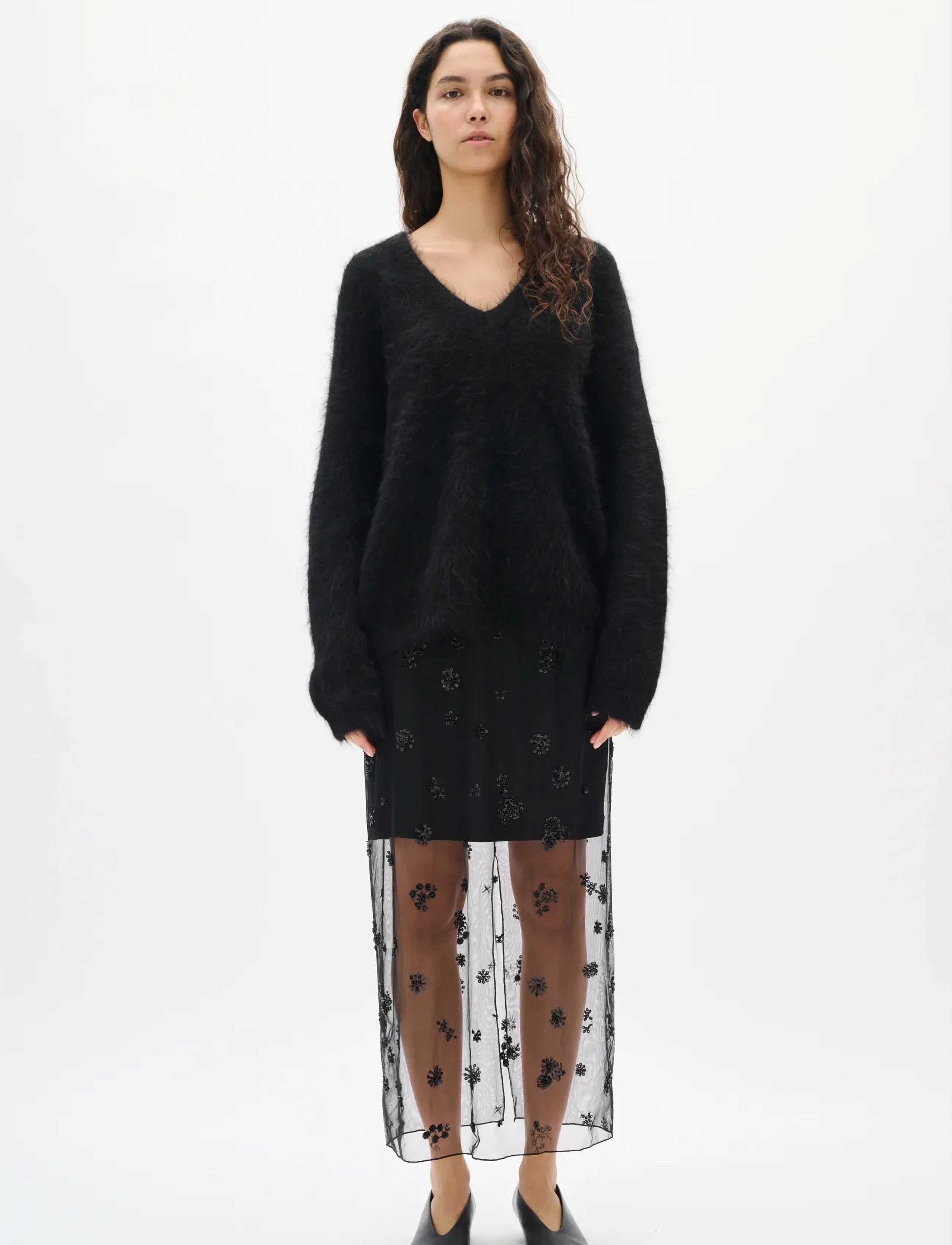 InWear - KUIIW SKIRT - jupes longues - black - 3