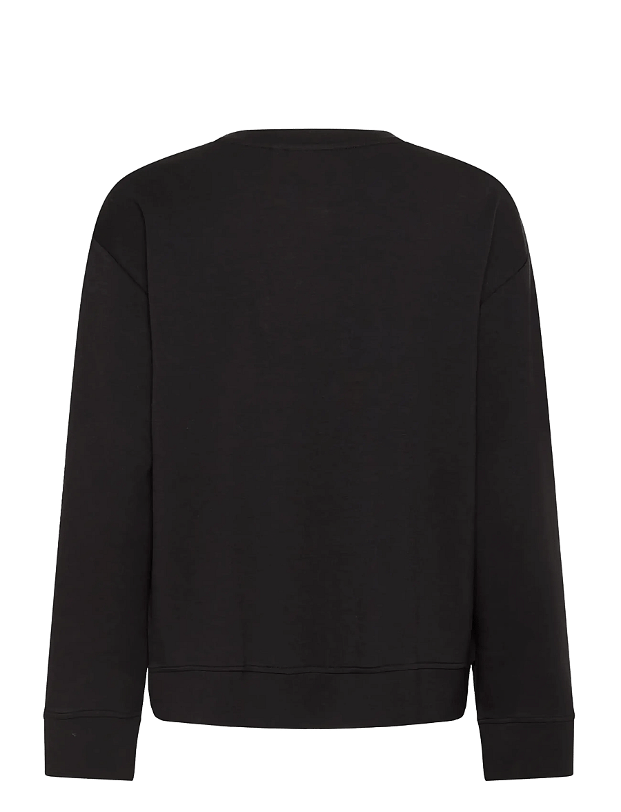 InWear - KINCENTIW DECO BLOUSE - langerma blússur - black - 2