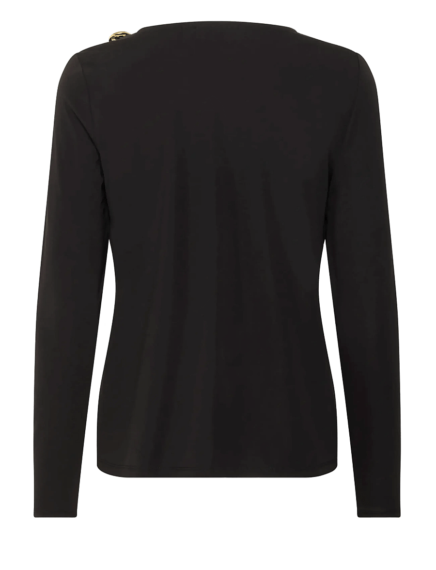 InWear - KASEYIW BLOUSE - langärmlige hemden - black - 2