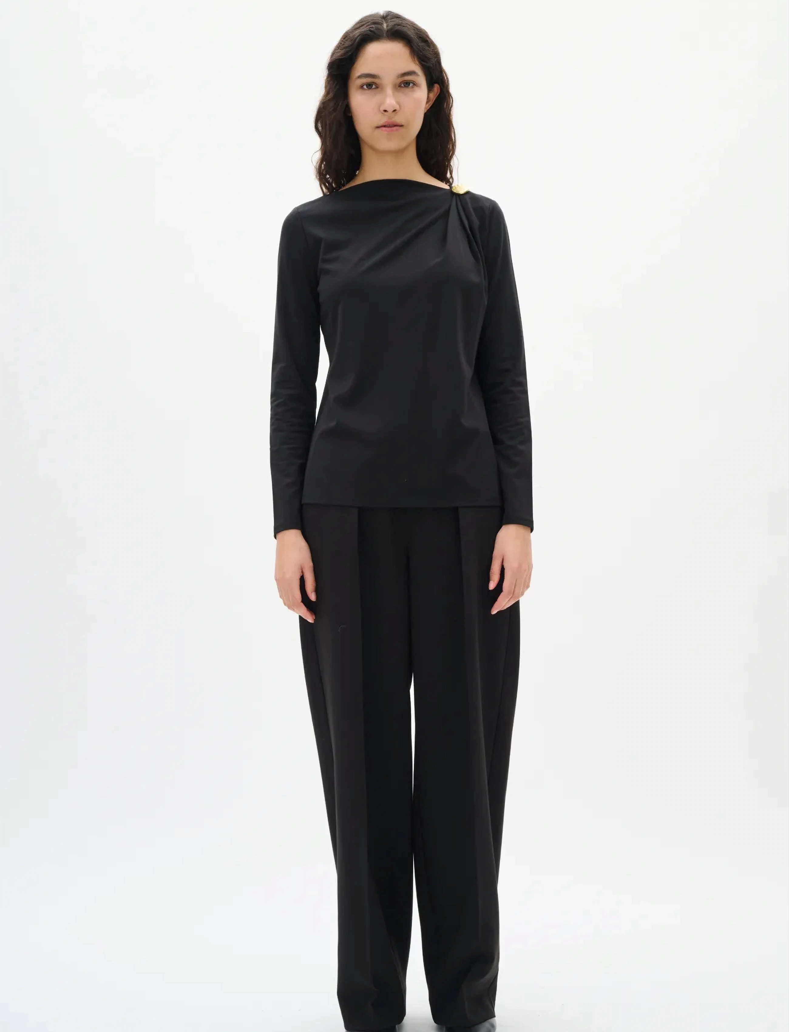 InWear - KASEYIW BLOUSE - langerma skyrtur - black - 3