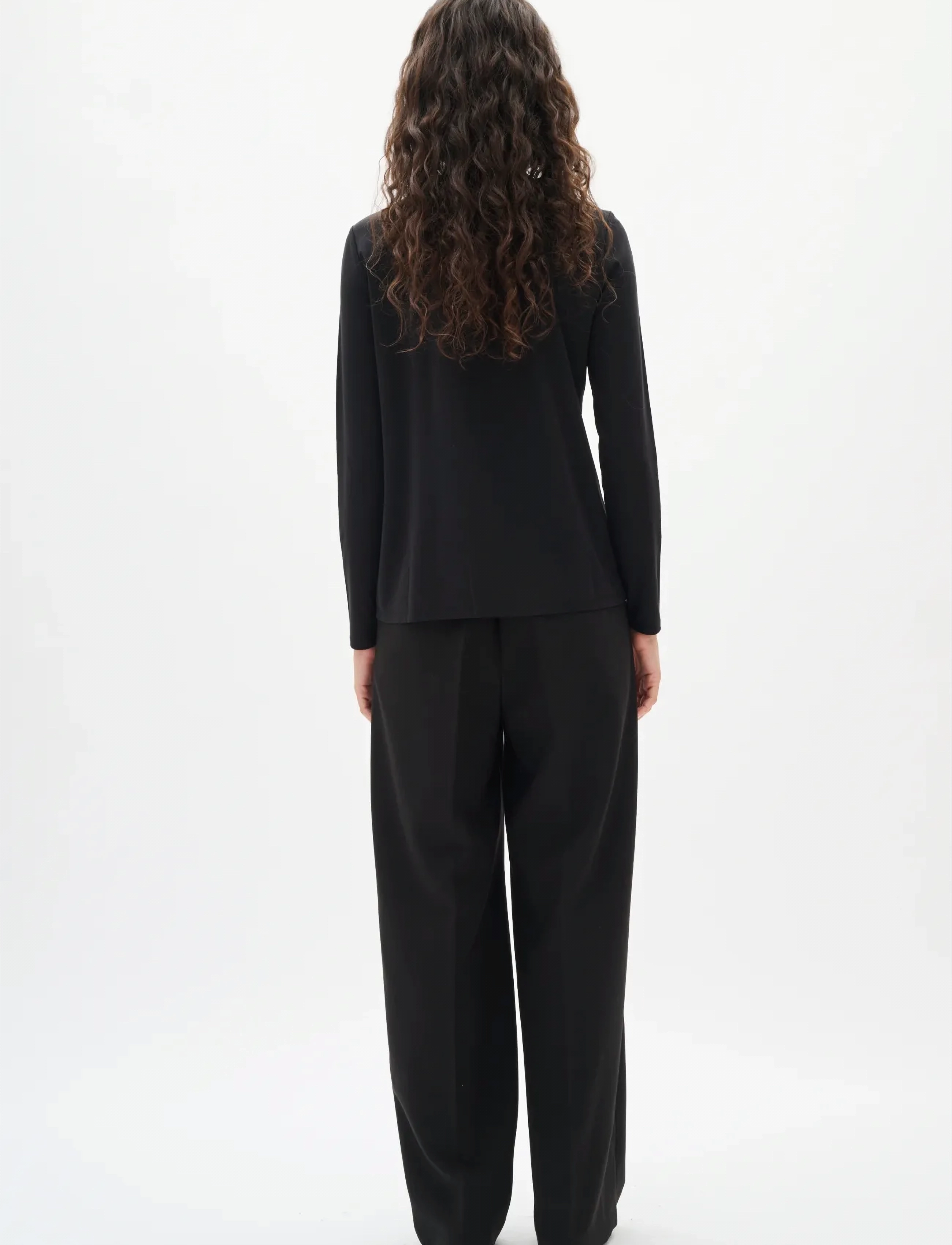 InWear - KASEYIW BLOUSE - langerma skyrtur - black - 4