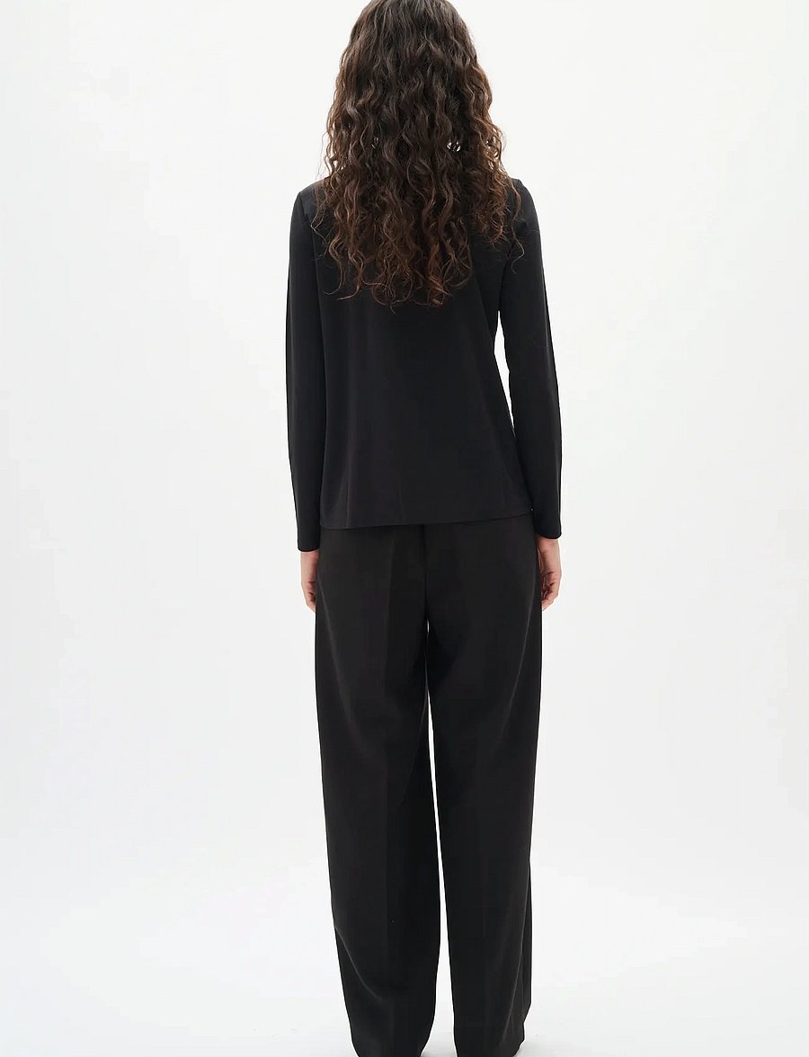 InWear - KASEYIW BLOUSE - langärmlige hemden - black - 4