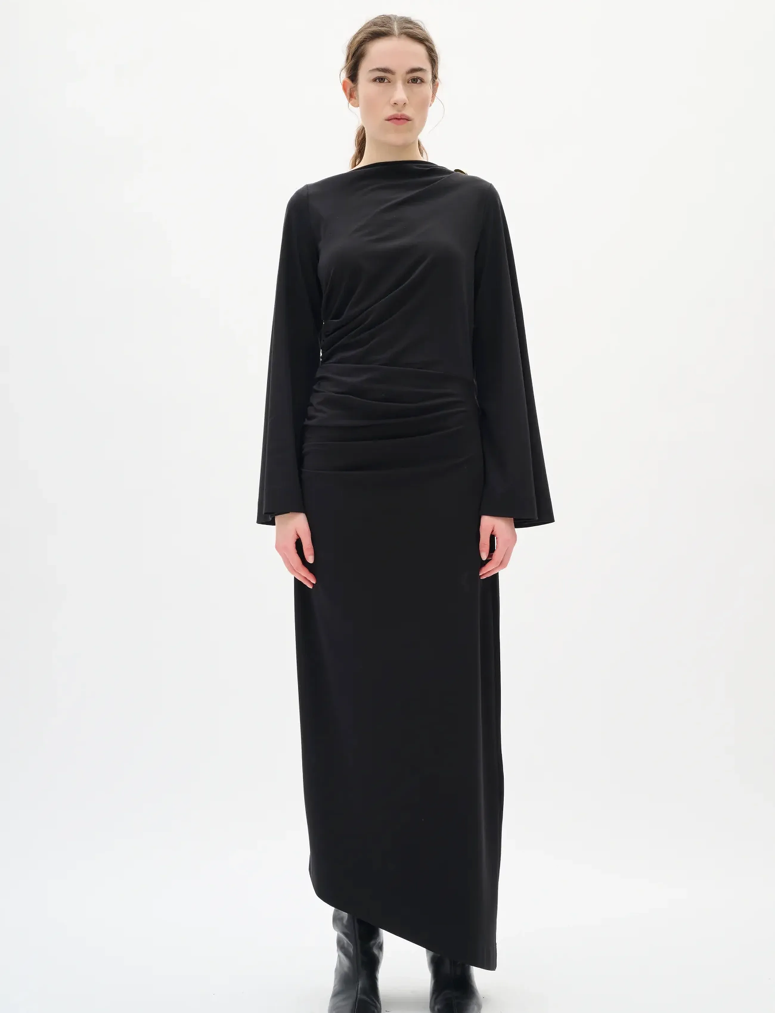 InWear - KASEYIW LONG DRESS - evening dresses - black - 3