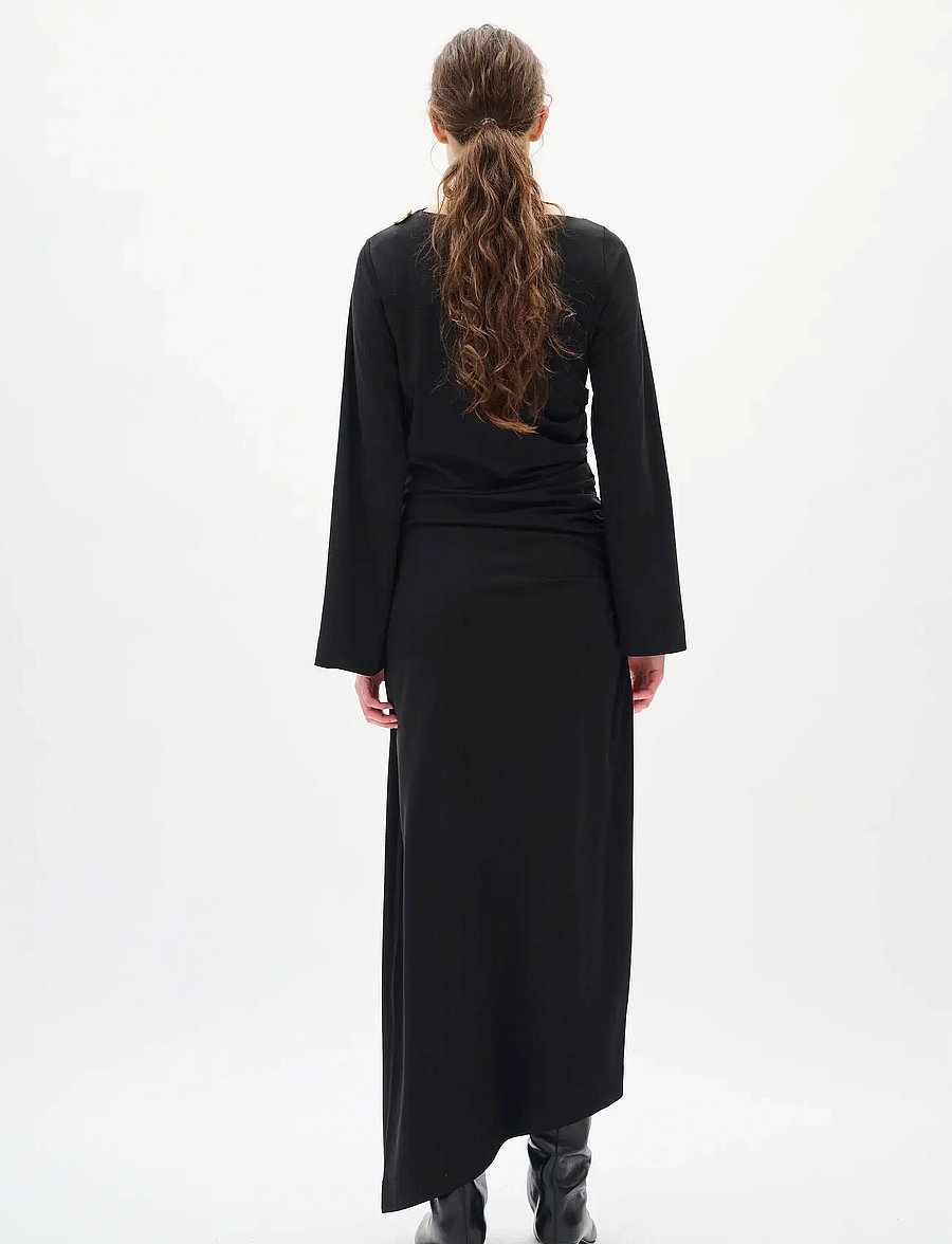 InWear - KASEYIW LONG DRESS - evening dresses - black - 4