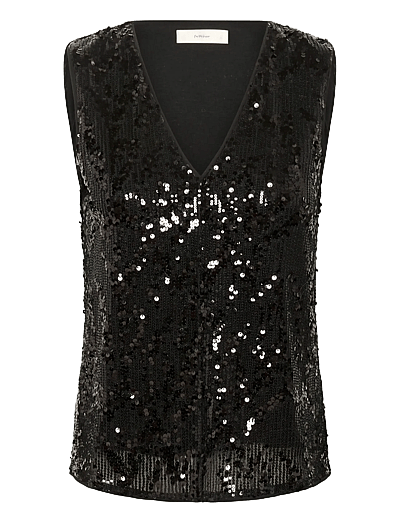 InWear KIMBAIW TOP - T-shirts & Tops - BLACK / black