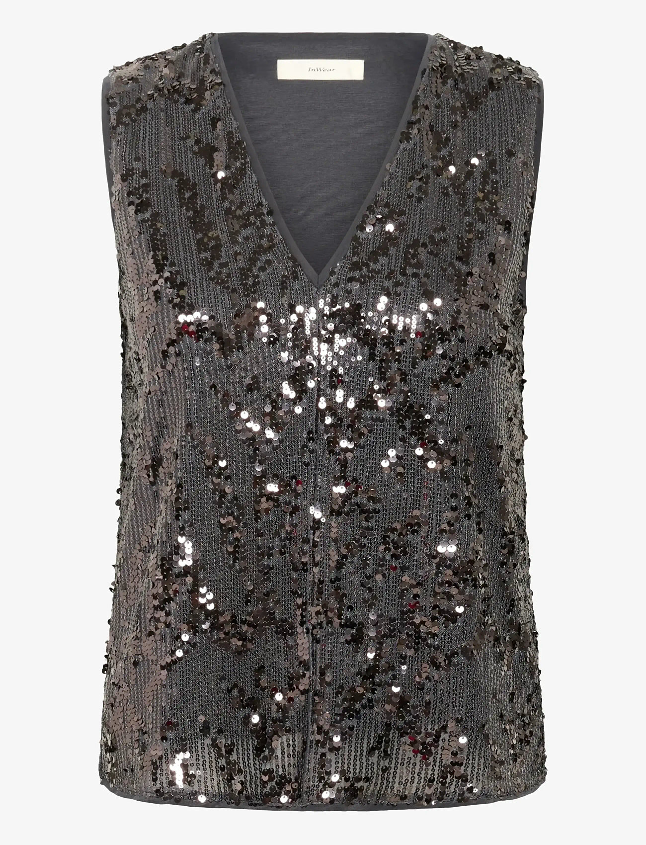 InWear - KIMBAIW TOP - Ærmeløse bluser - silver - 1