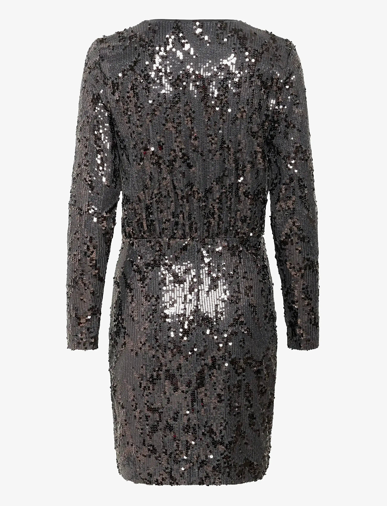InWear - KIMBAIW DRESS - paljettklänningar - silver - 2