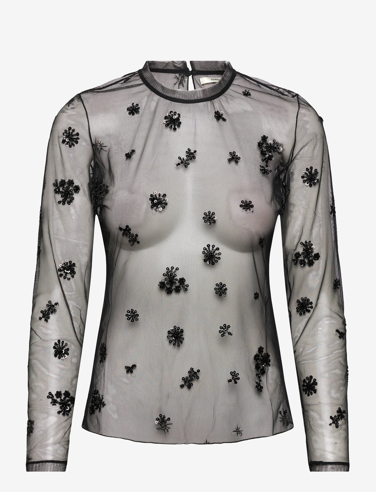 InWear - KUIIW LS BLOUSE - bluzki z długimi rękawami - black - 1