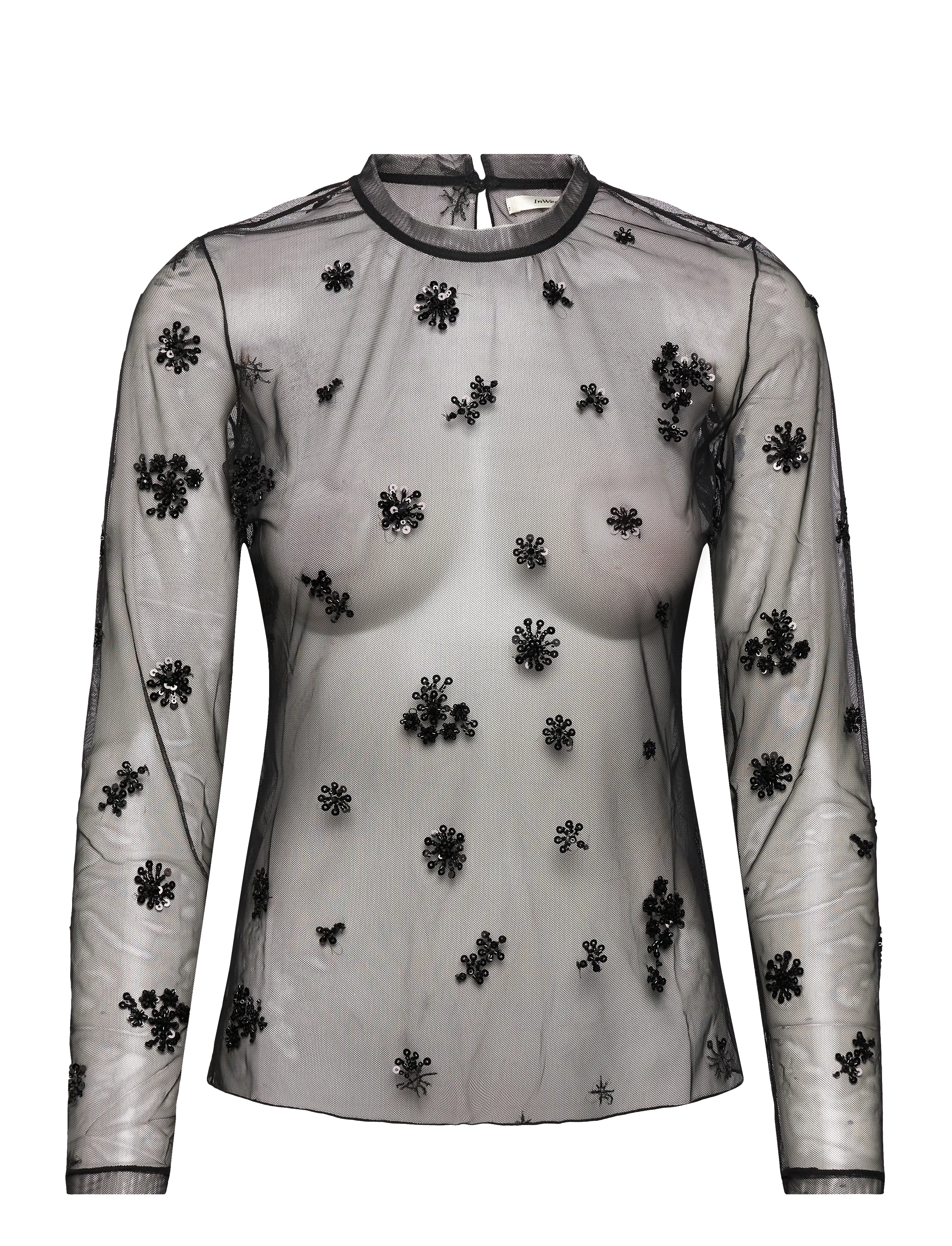 InWear KUIIW LS BLOUSE - Tøj - BLACK / black