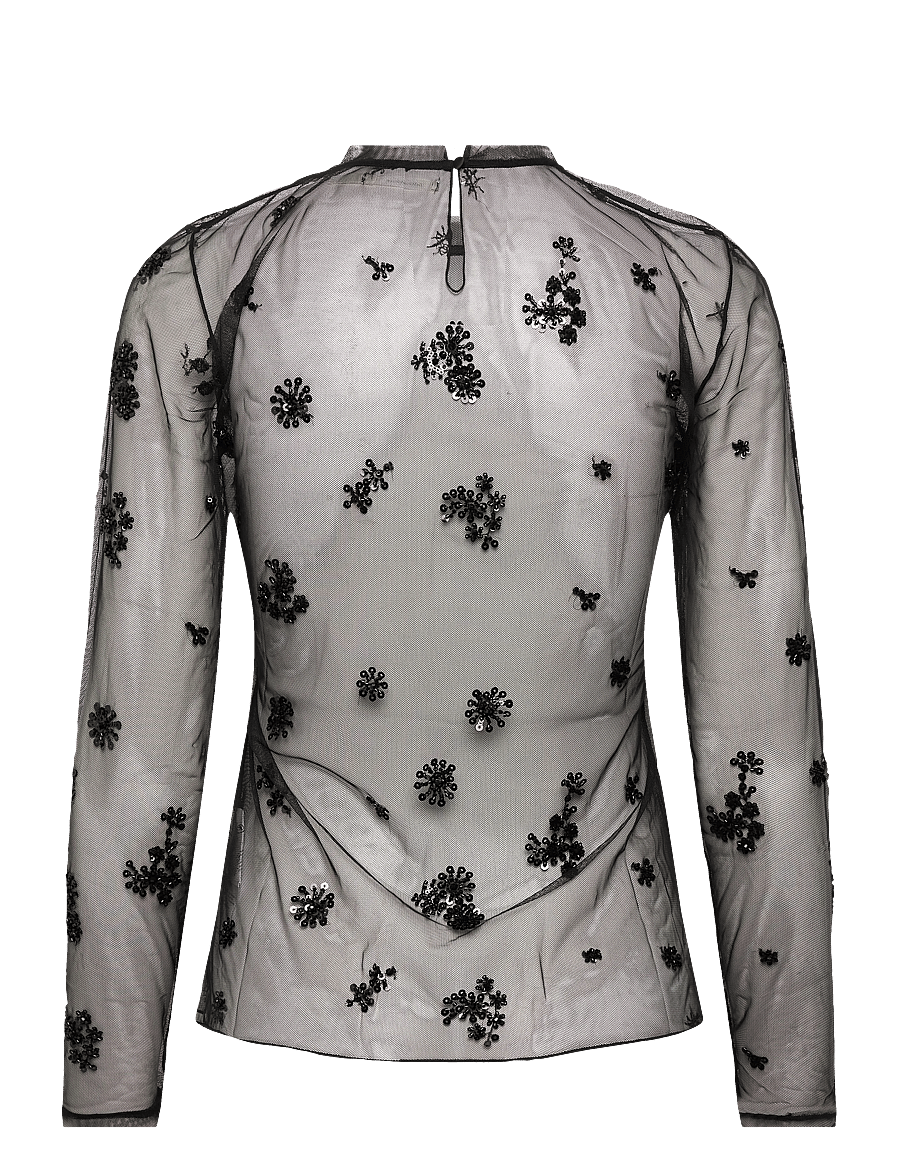 InWear - KUIIW LS BLOUSE - langärmlige blusen - black - 2