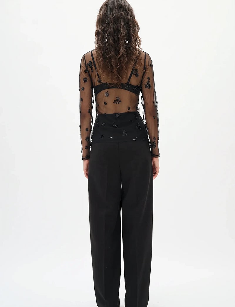 InWear - KUIIW LS BLOUSE - bluzki z długimi rękawami - black - 4