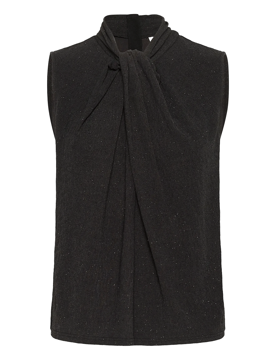 InWear - KRITHIW KOTO TOP - Ärmellose tops - black - 1
