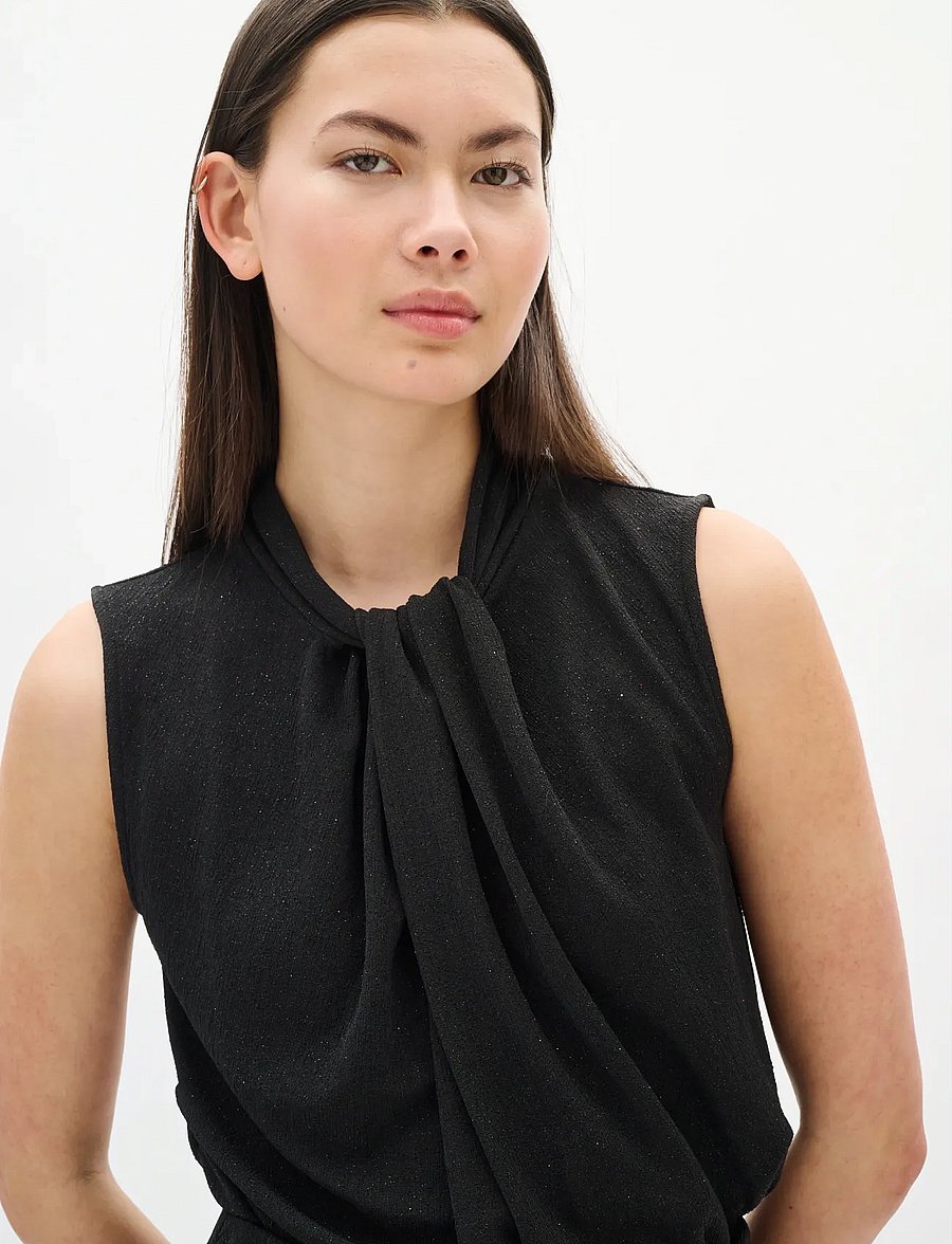 InWear - KRITHIW KOTO TOP - Ärmellose tops - black - 5