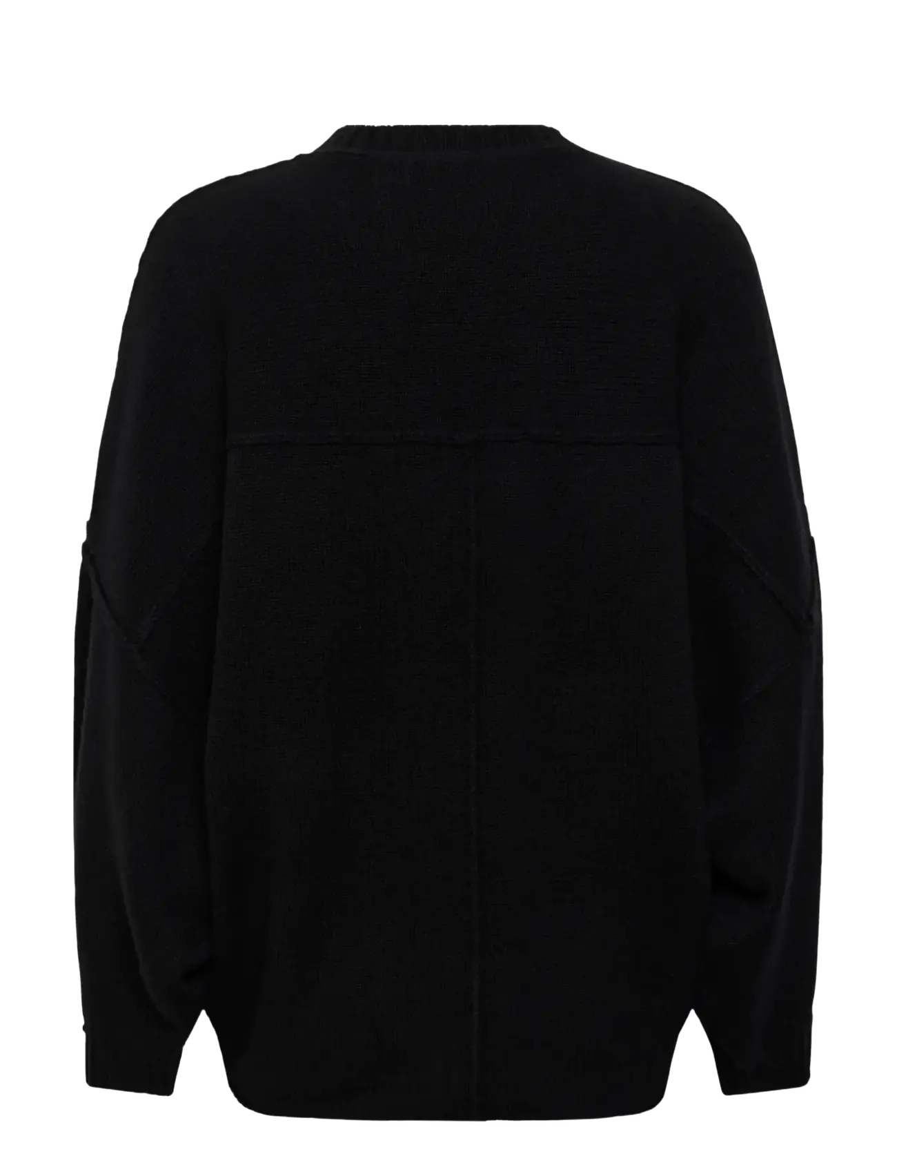 InWear - NOOMIIW KAXY PULLOVER - stickade tröjor - black - 2