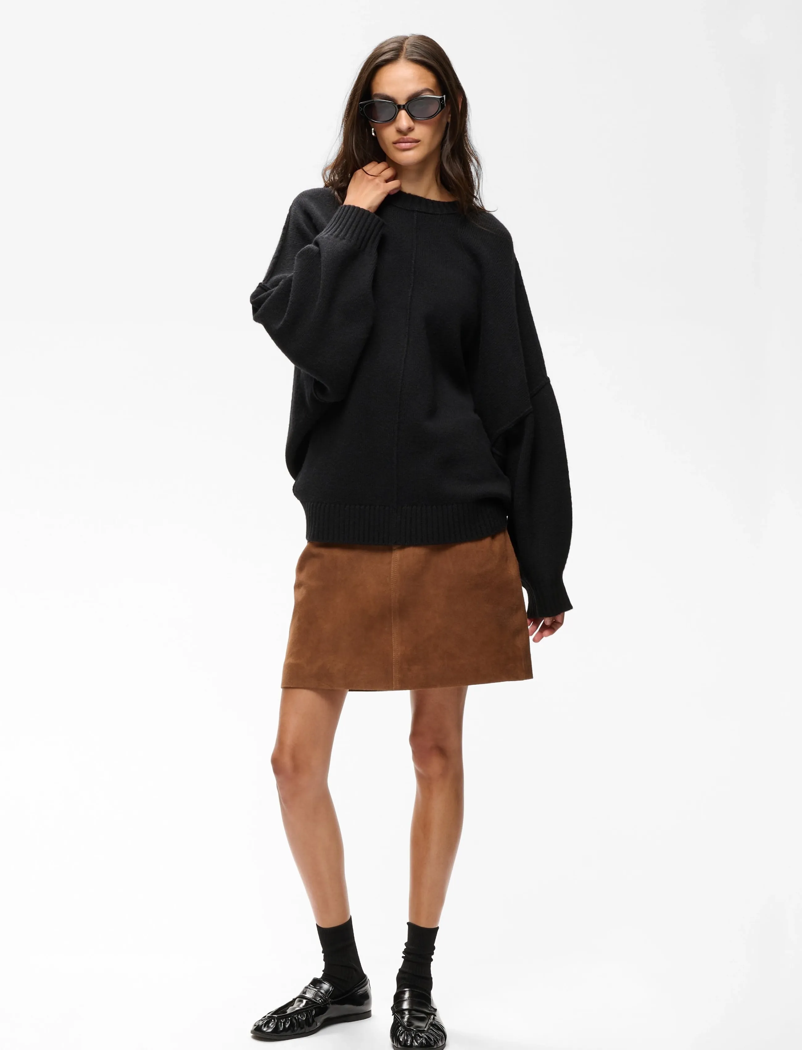 InWear NOOMIIW KAXY PULLOVER - InWear - BLACK / black