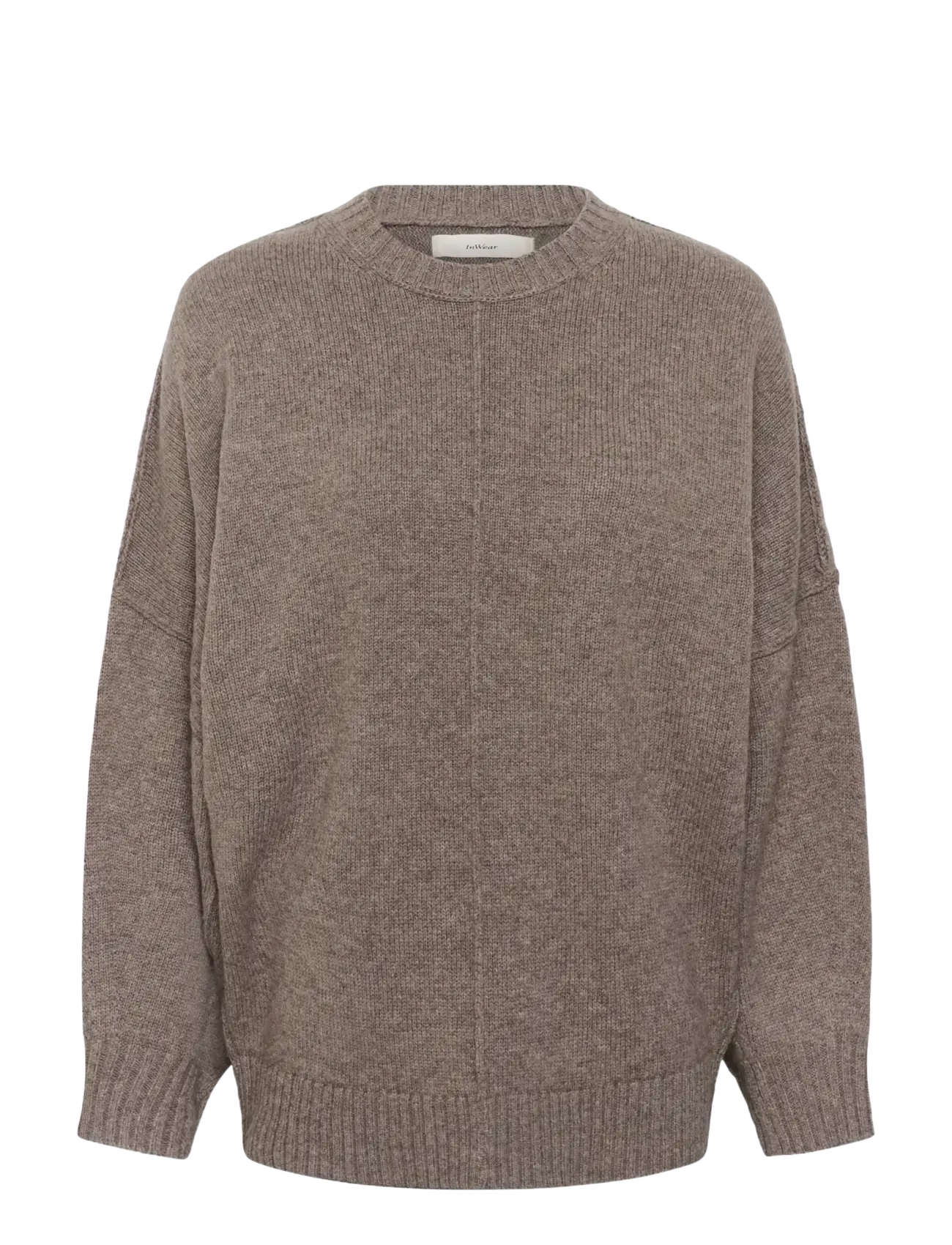 InWear - NOOMIIW KAXY PULLOVER - jumpers - cinder melange - 1