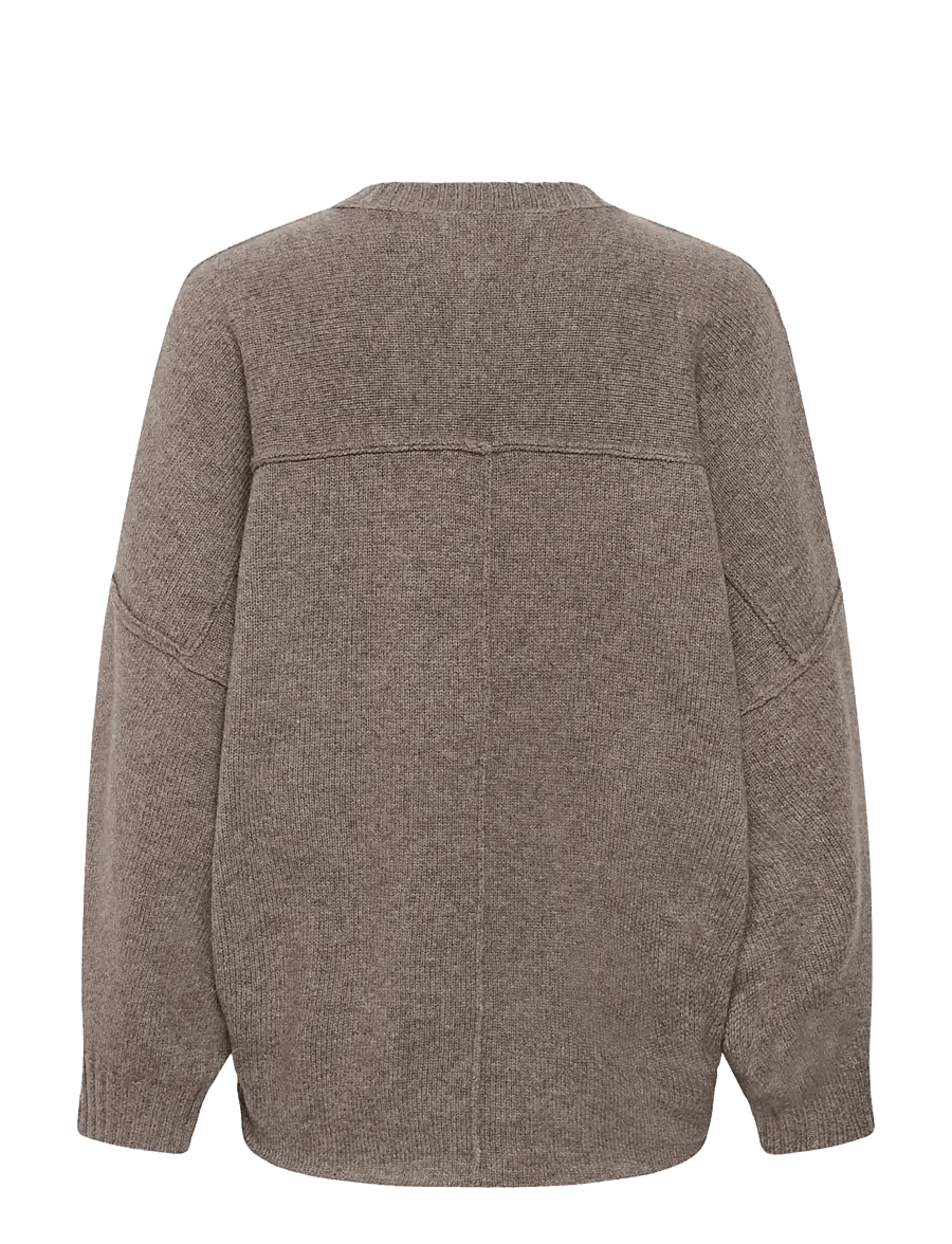 InWear - NOOMIIW KAXY PULLOVER - jumpers - cinder melange - 2
