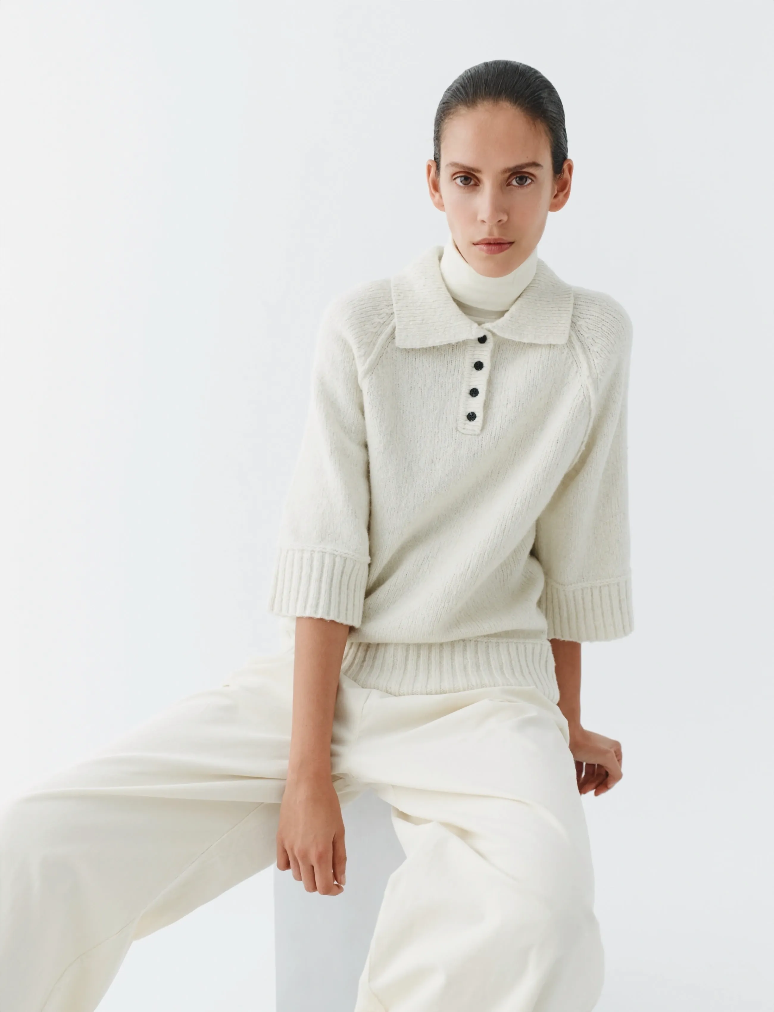 InWear NUMAIW POLO - InWear - WHISPER WHITE / cream