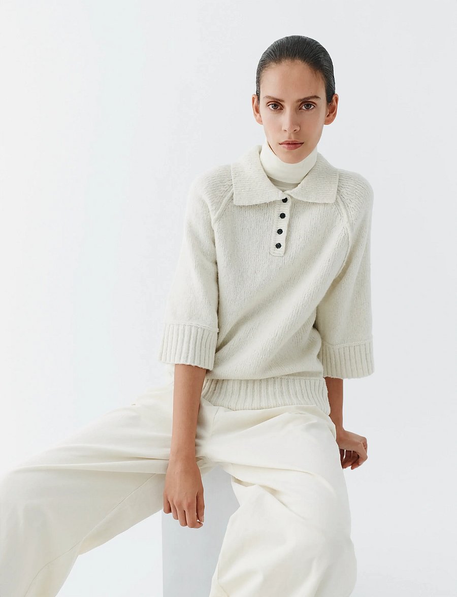 InWear - NUMAIW POLO - lühikeste varrukatega särgid - whisper white - 0