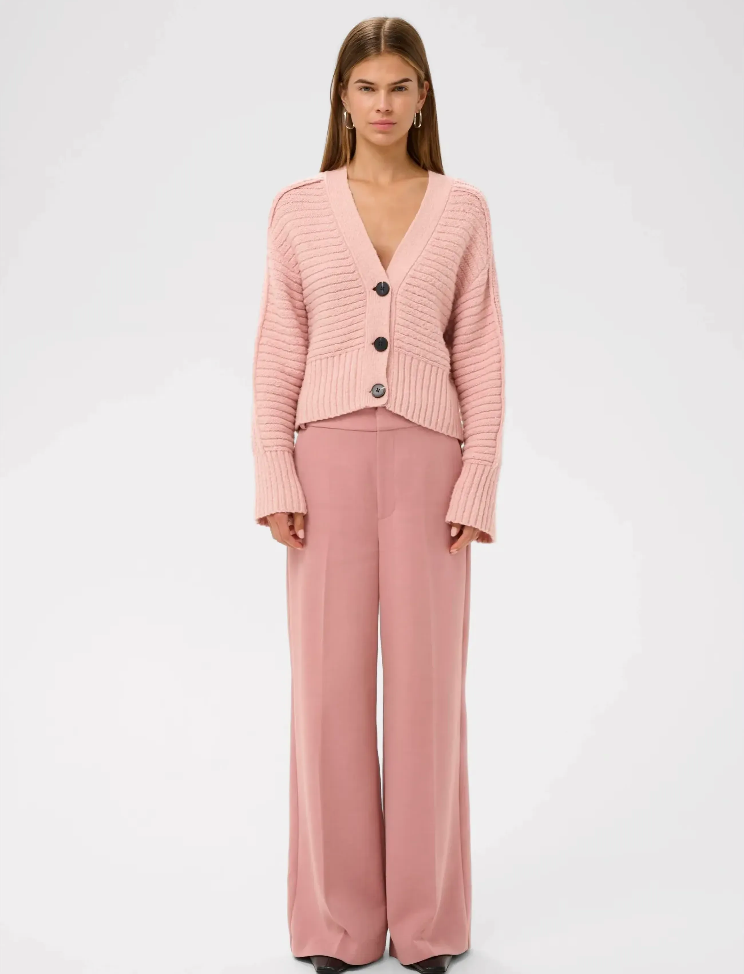 InWear - NUMAIW CARDIGAN - cardigans - pale mauve - 3