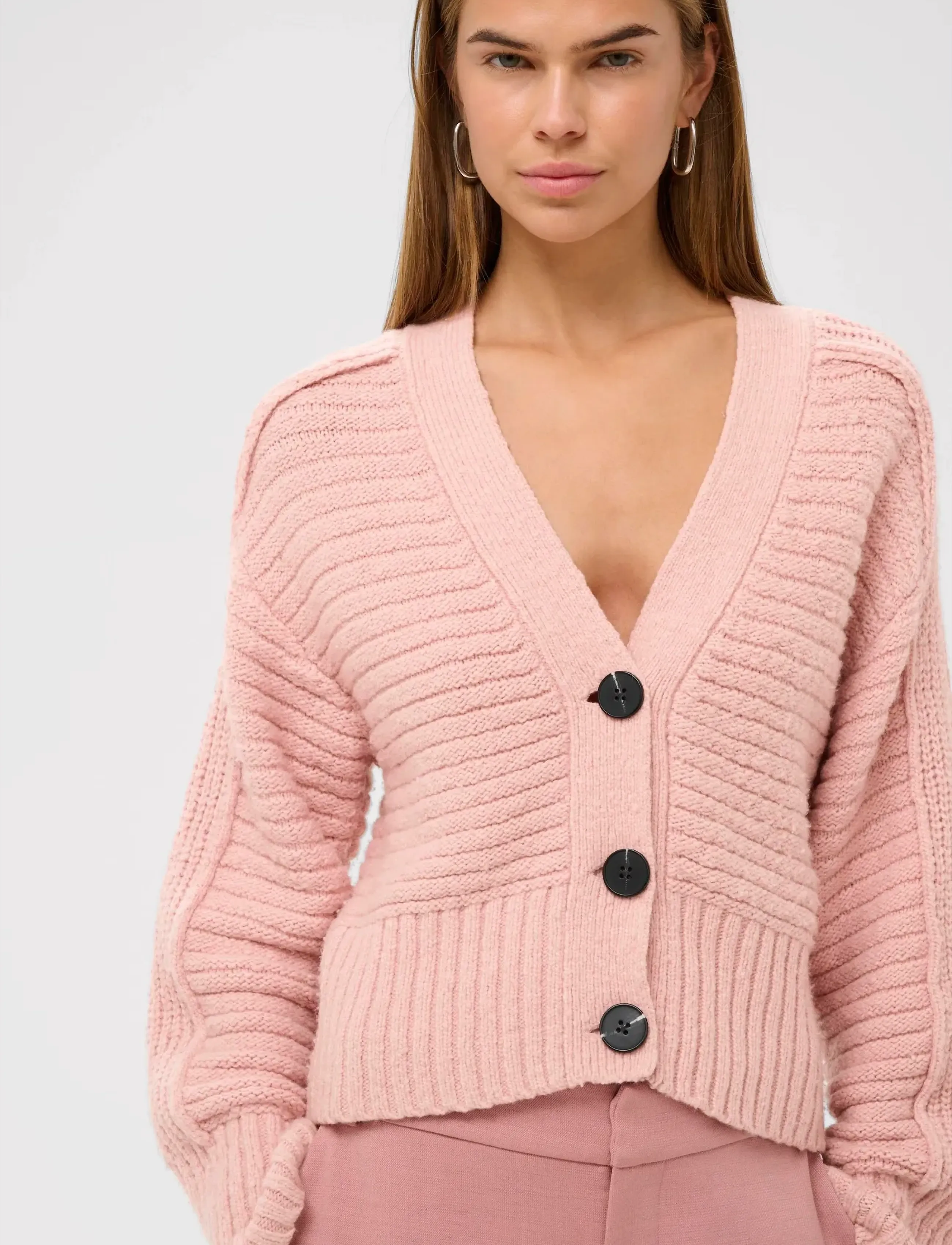 InWear - NUMAIW CARDIGAN - cardigans - pale mauve - 5