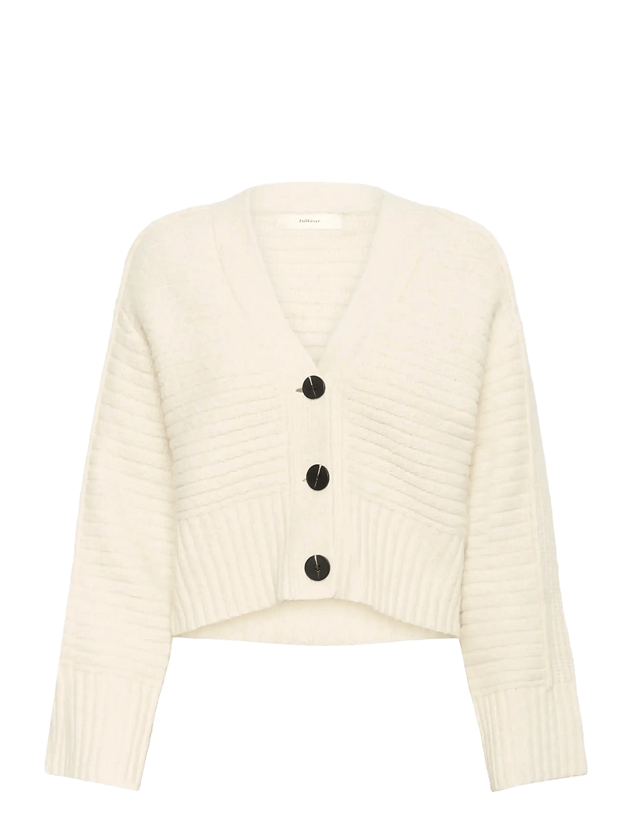 InWear - NUMAIW CARDIGAN - strickjacken - whisper white - 1