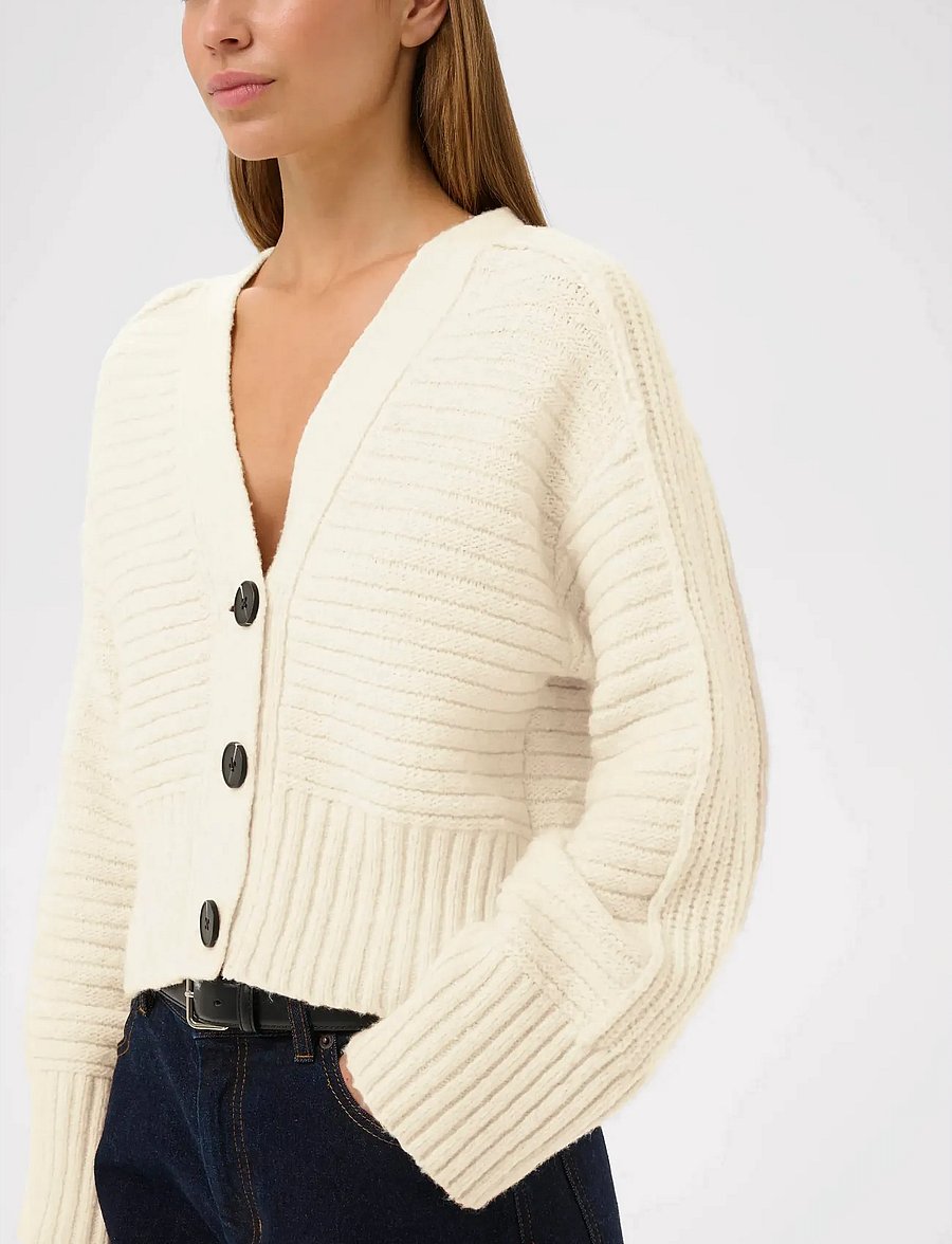 InWear - NUMAIW CARDIGAN - strickjacken - whisper white - 4
