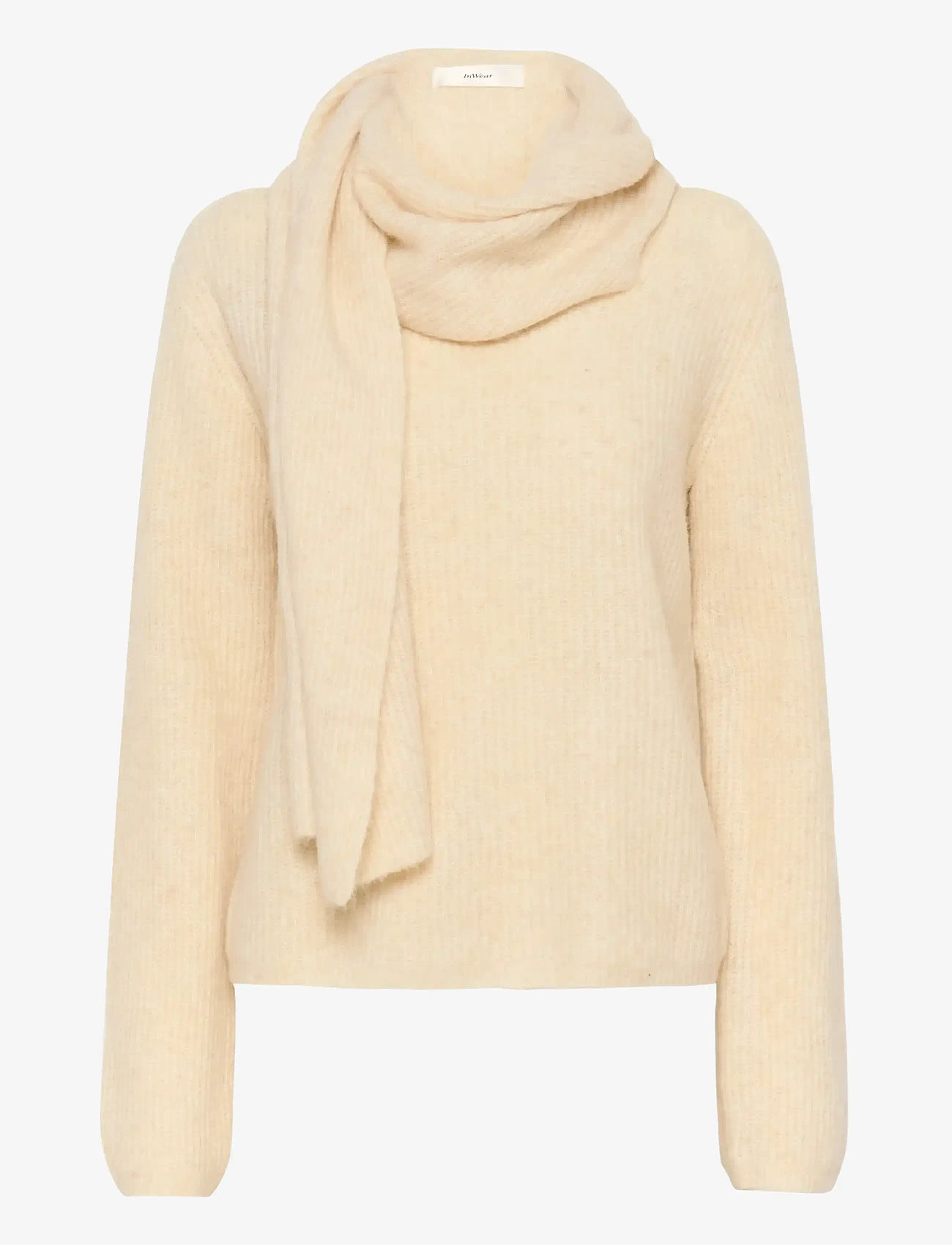InWear - NURITIW PULLOVER - gebreide truien - ecru - 1