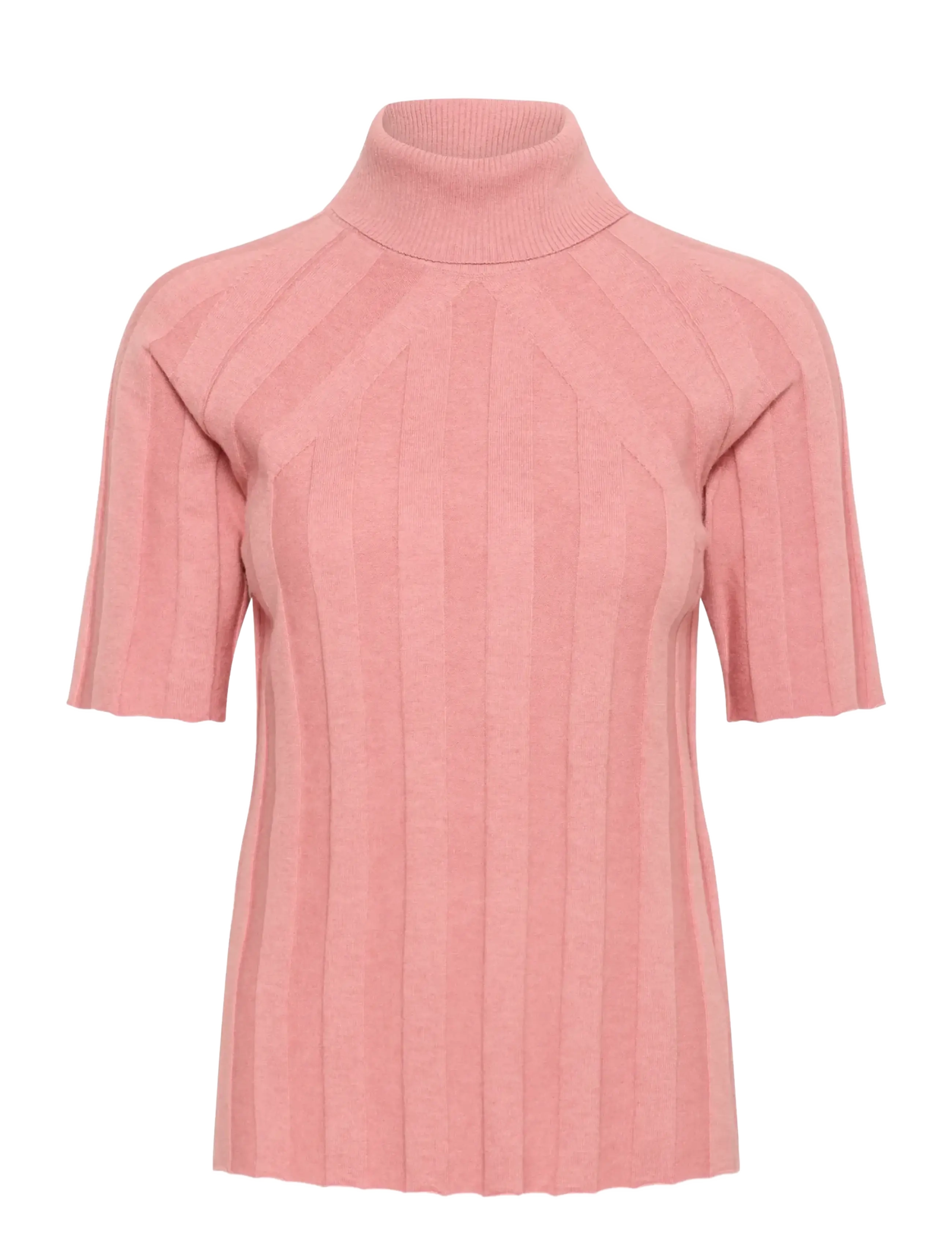 InWear NIKOLAIW KELLSIE SS PULLOVER - Transitional Layering - ASH ROSE MELANGE / pink/rose