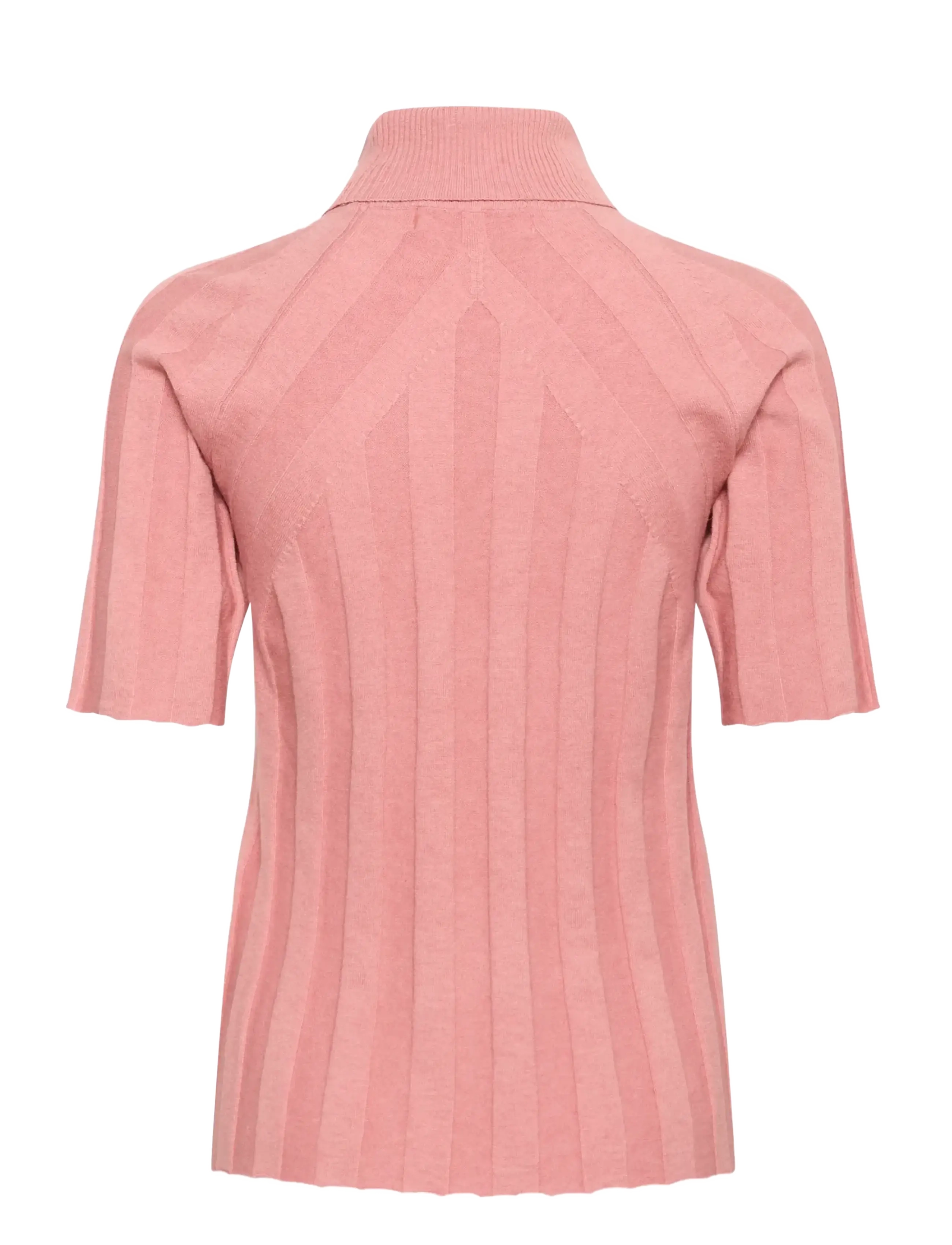 InWear - NIKOLAIW KELLSIE SS PULLOVER - rollkragenpullover - ash rose melange - 2
