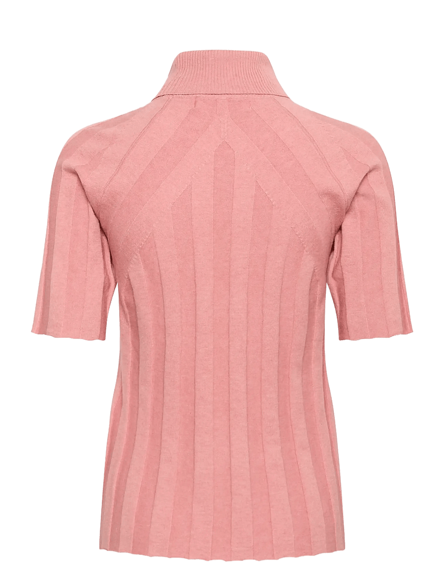 InWear - NIKOLAIW KELLSIE SS PULLOVER - rullekraver - ash rose melange - 2