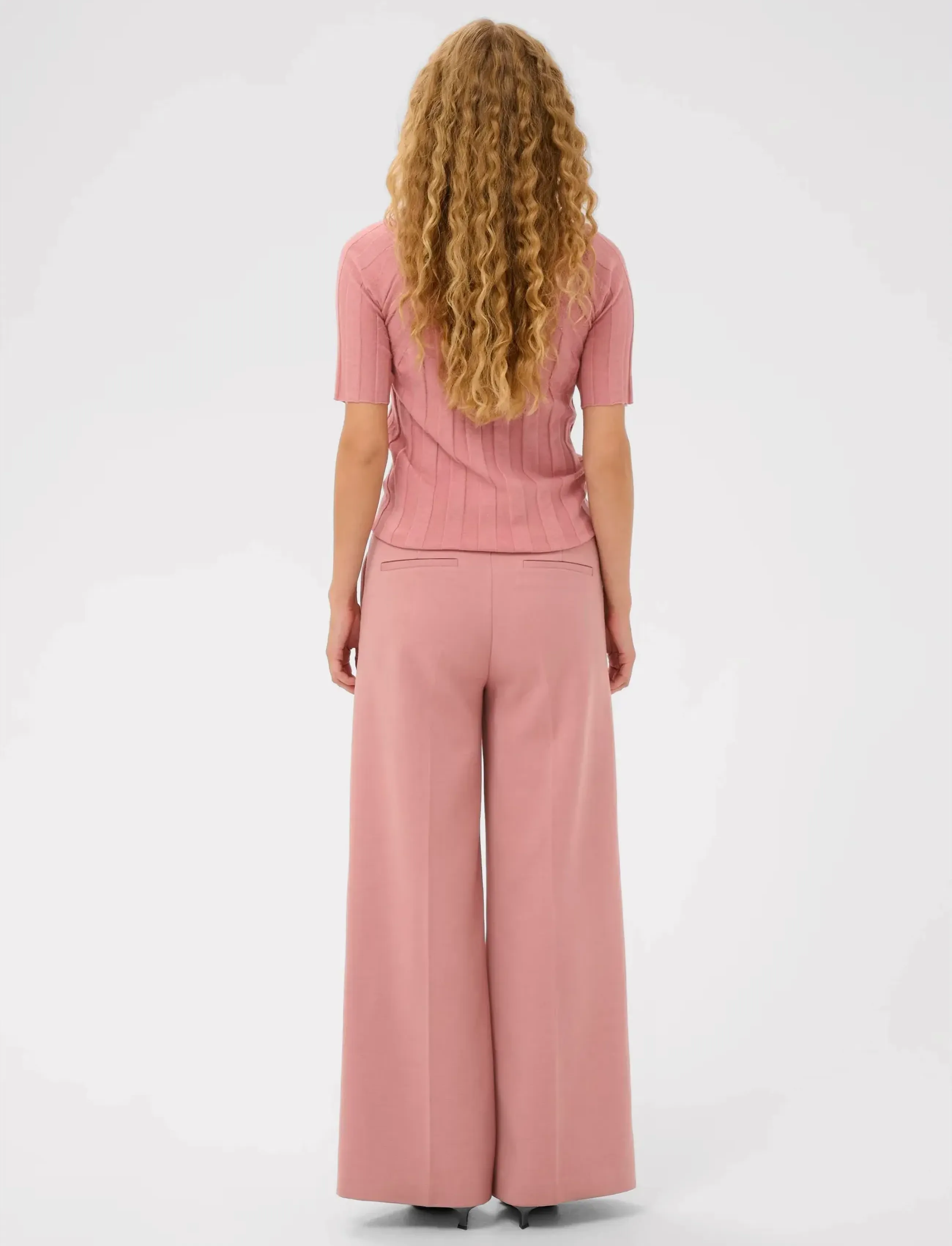 InWear - NIKOLAIW KELLSIE SS PULLOVER - rollkragenpullover - ash rose melange - 4