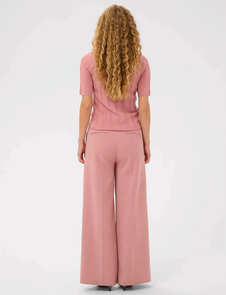 InWear - NIKOLAIW KELLSIE SS PULLOVER - rullekraver - ash rose melange - 4