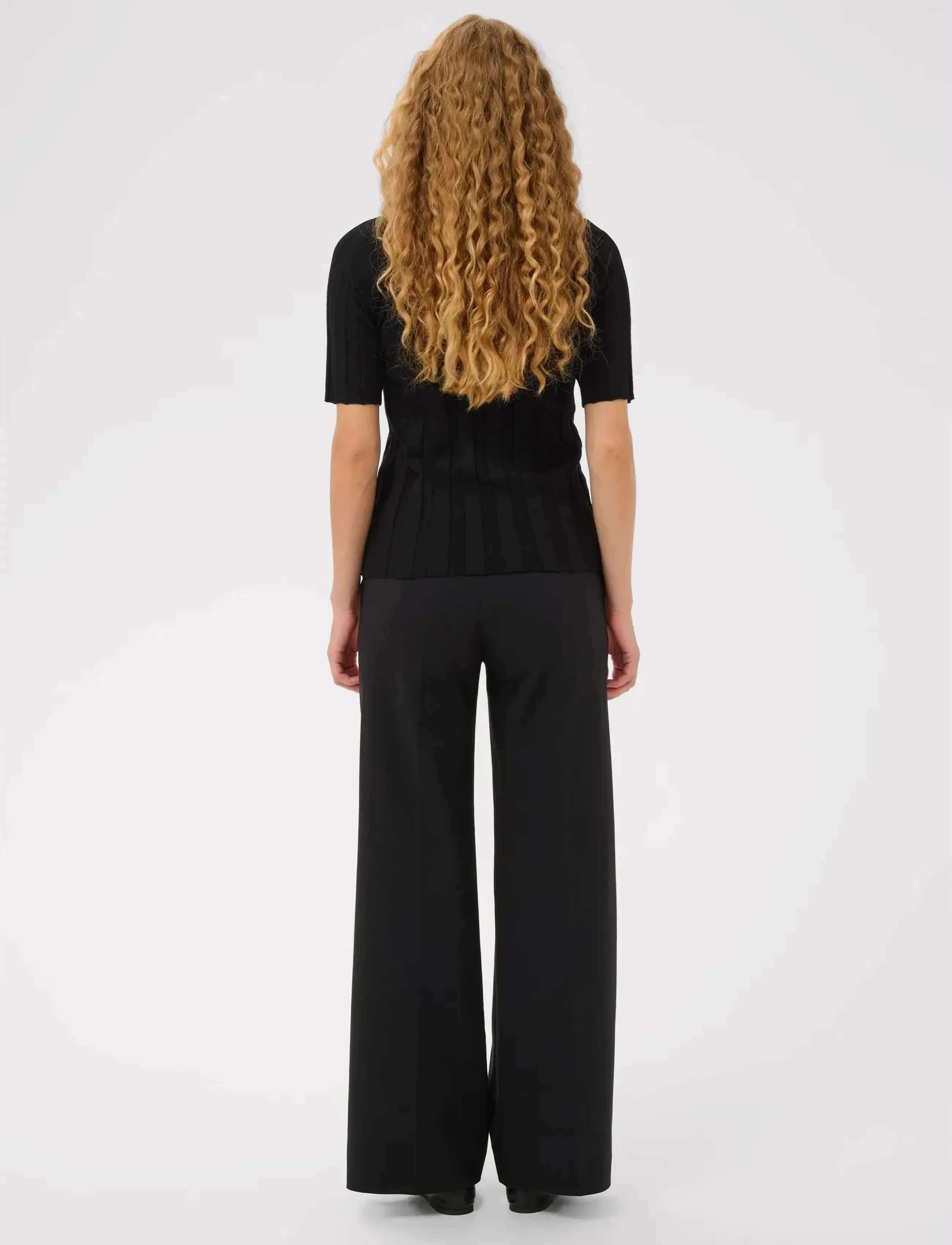 InWear - NIKOLAIW KELLSIE SS PULLOVER - kaschmir - black - 4
