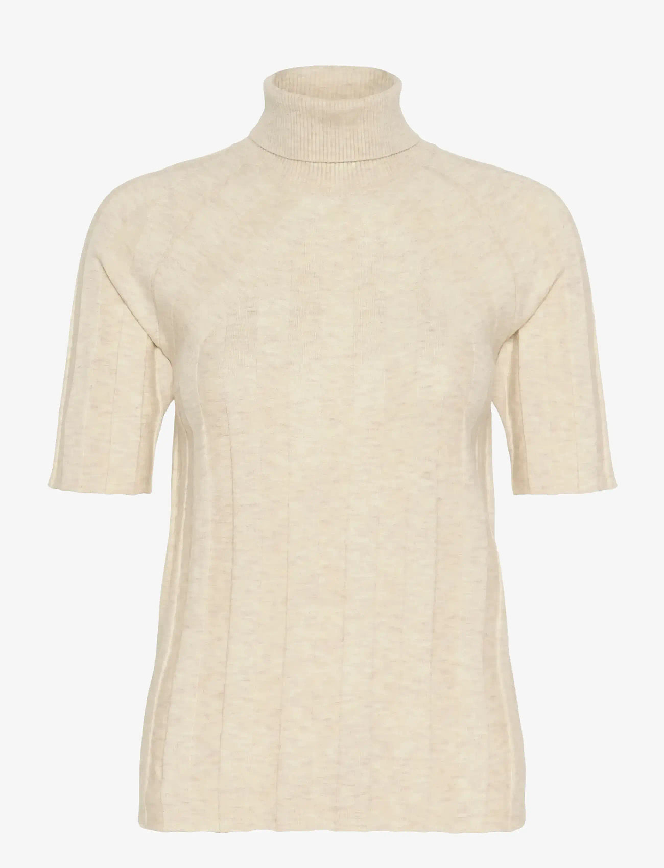 InWear - NIKOLAIW KELLSIE SS PULLOVER - cashmere - ecru - 1