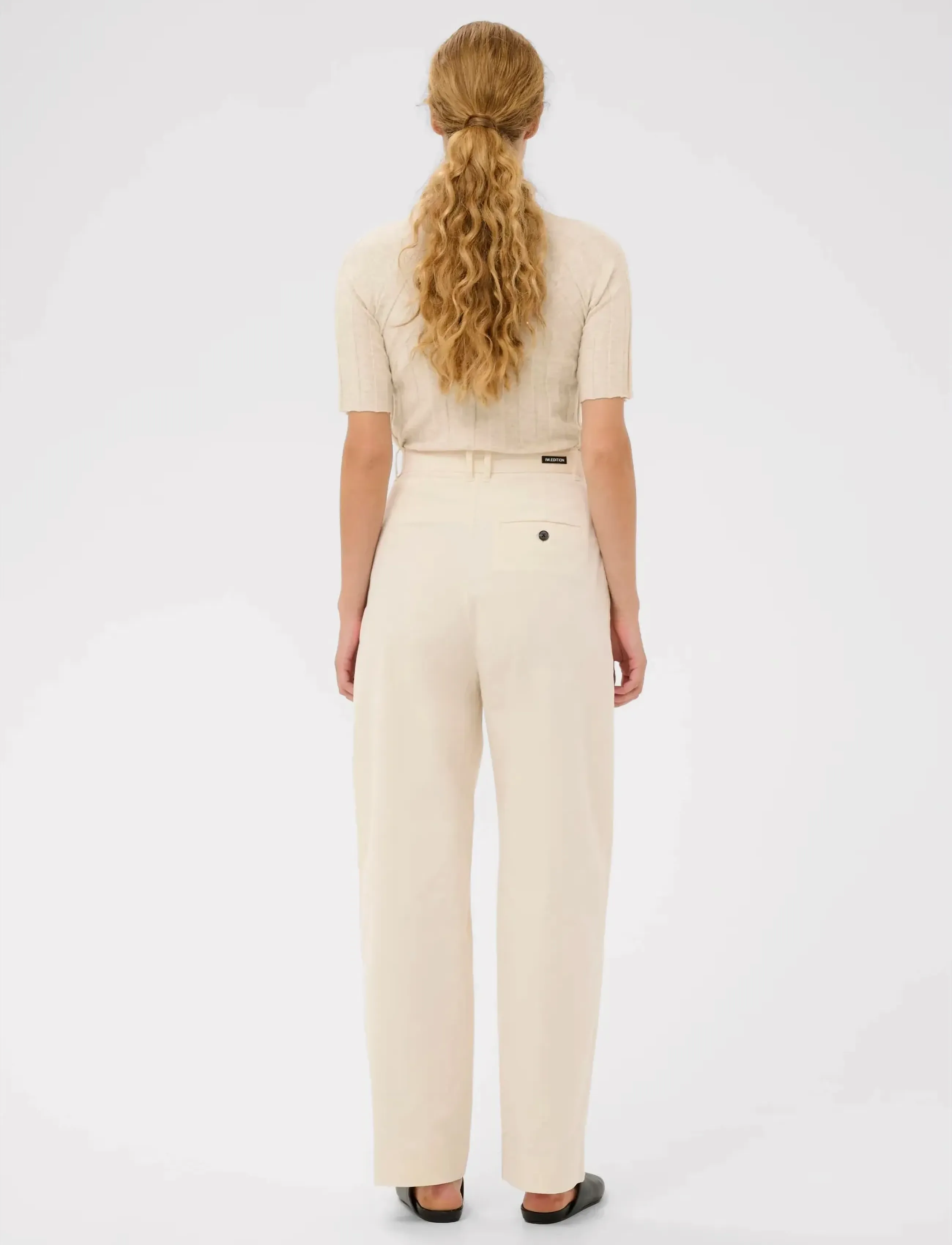 InWear - NIKOLAIW KELLSIE SS PULLOVER - cashmere - ecru - 4