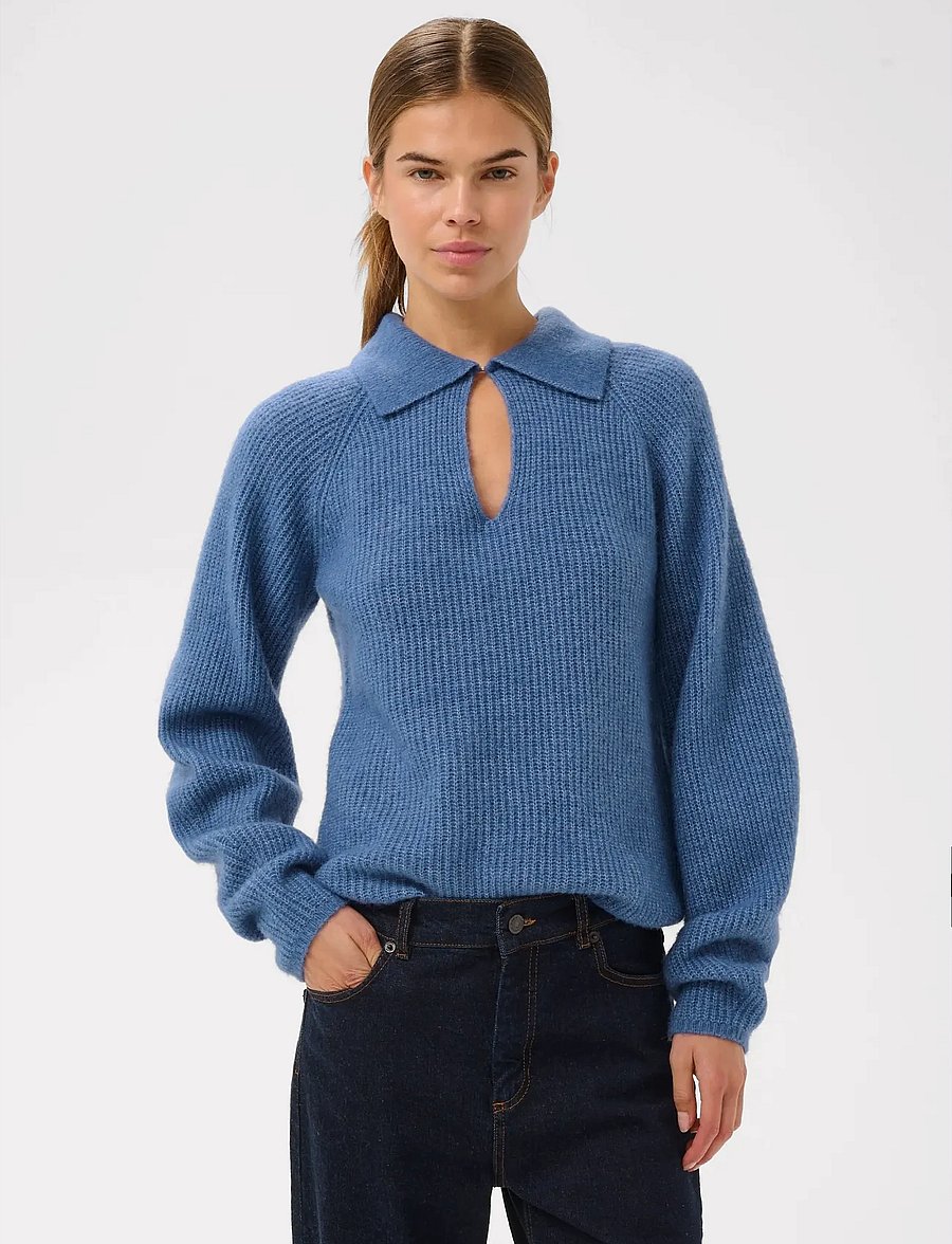 InWear - NIASIW POLO - striktrøjer - dutch blue - 0
