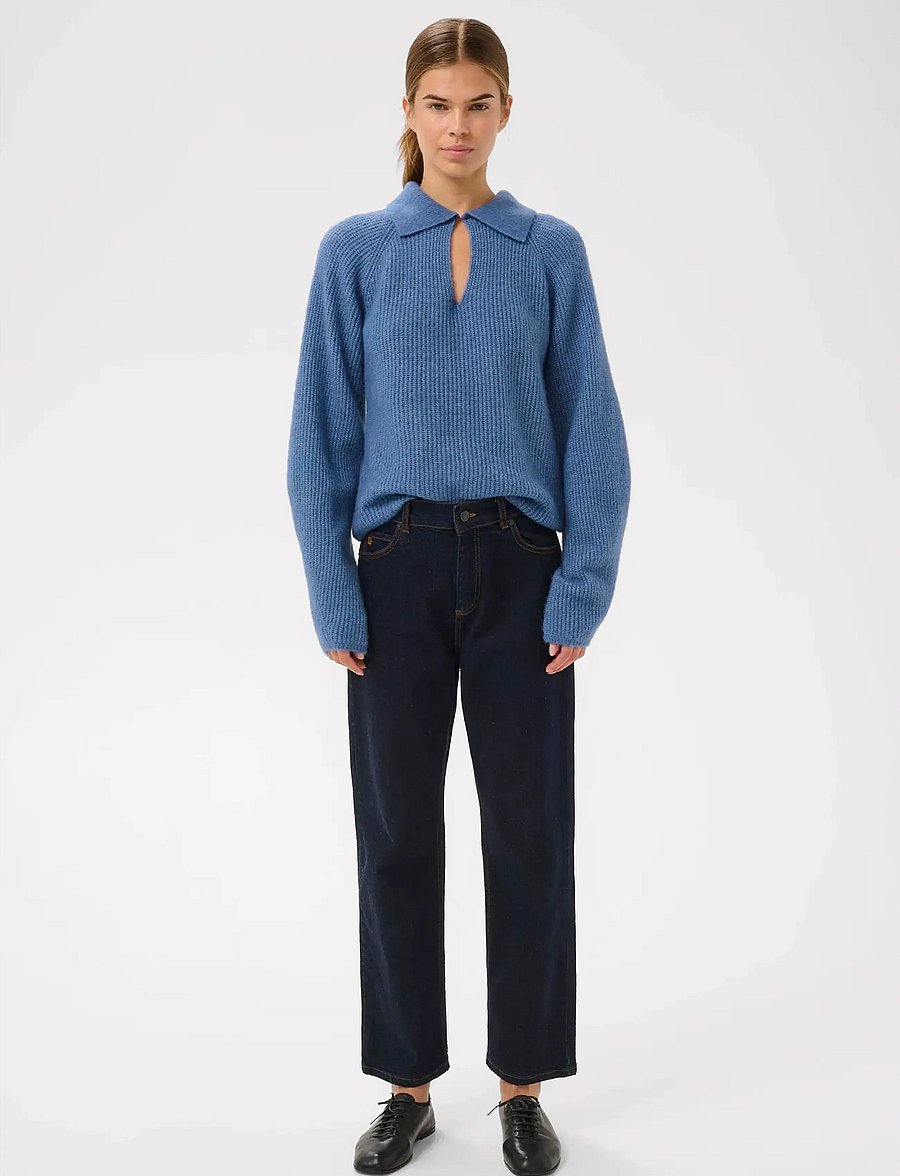 InWear - NIASIW POLO - striktrøjer - dutch blue - 3