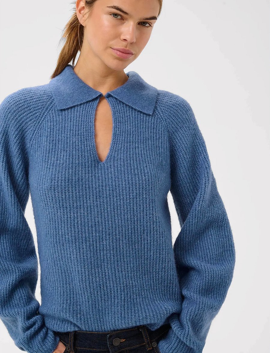 InWear - NIASIW POLO - striktrøjer - dutch blue - 5