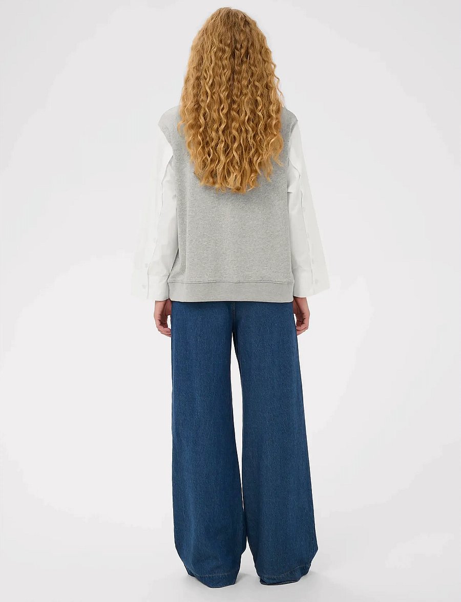 InWear - CAPELLAIW SHIRT MIX - sweatshirts - pure white - 4