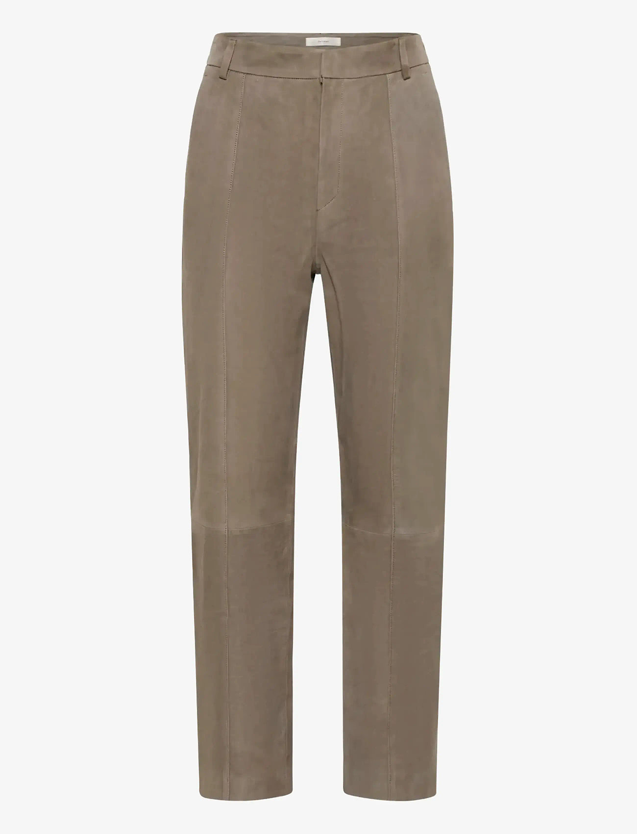 InWear - CARNIKAIW PANT - nahkpüksid - sandy grey - 1